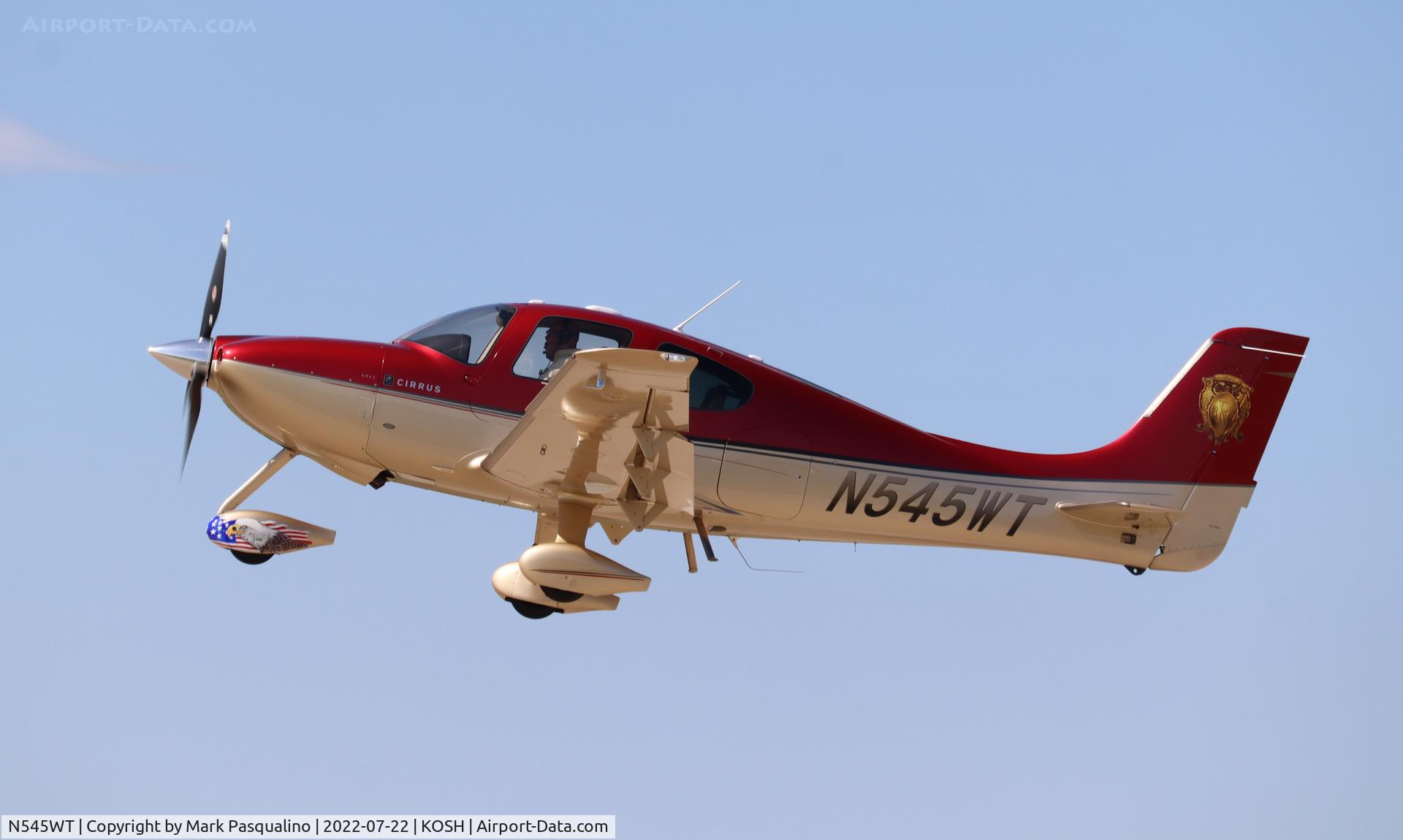 N545WT, 2009 Cirrus SR22 C/N 3422, Cirrus SR22