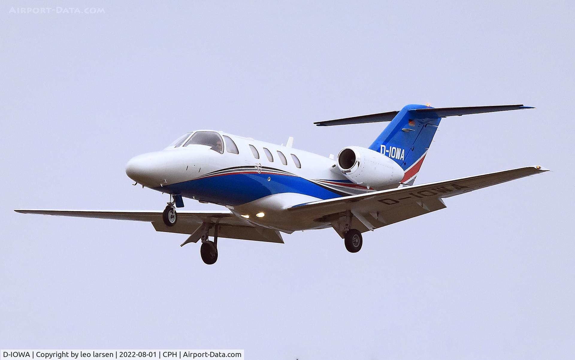 D-IOWA, 2006 Cessna 525 CitationJet CJ1+ C/N 525-0624, Copenhagen 1.8.2022