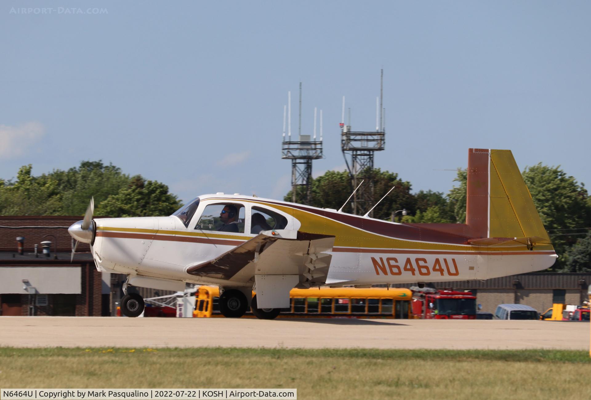 N6464U, 1962 Mooney M20C Ranger C/N 2211, Mooney M20C