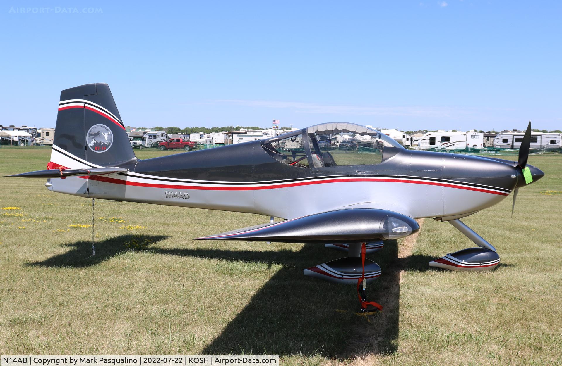 N14AB, 2017 Vans RV-14 C/N 140225, Vans RV-14