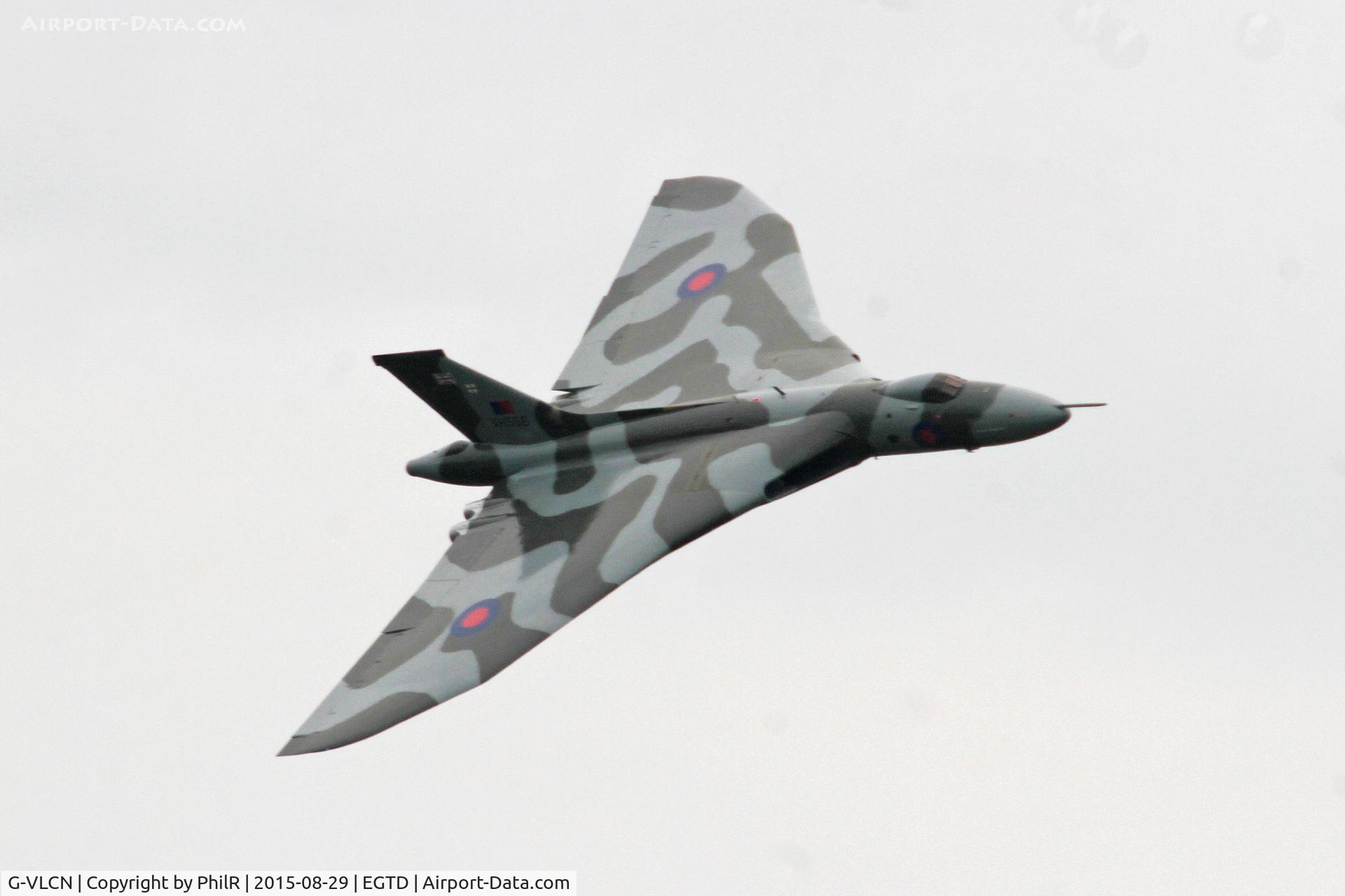 G-VLCN, 1960 Avro Vulcan B.2 C/N Set 12, XH558 (G-VLCN) 1960 Avro Vulcan B2 at Wings & Wheels Dunsfold