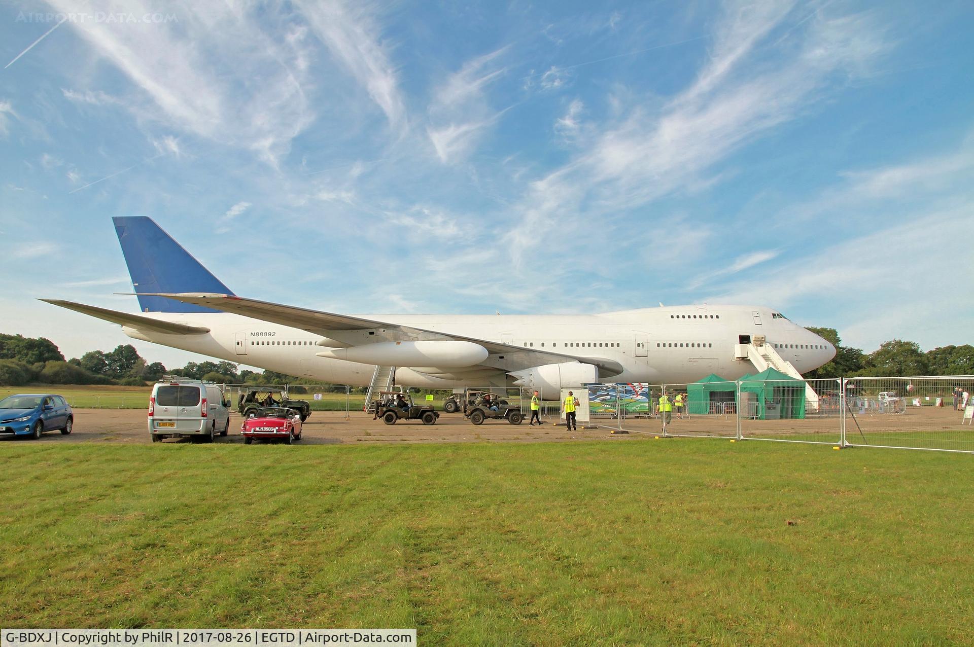 G-BDXJ, 1980 Boeing 747-236B C/N 21831, N88892 (G-BDXJ) 1980 Boeing 747-200 at Wings & Wheels Dunsfold
