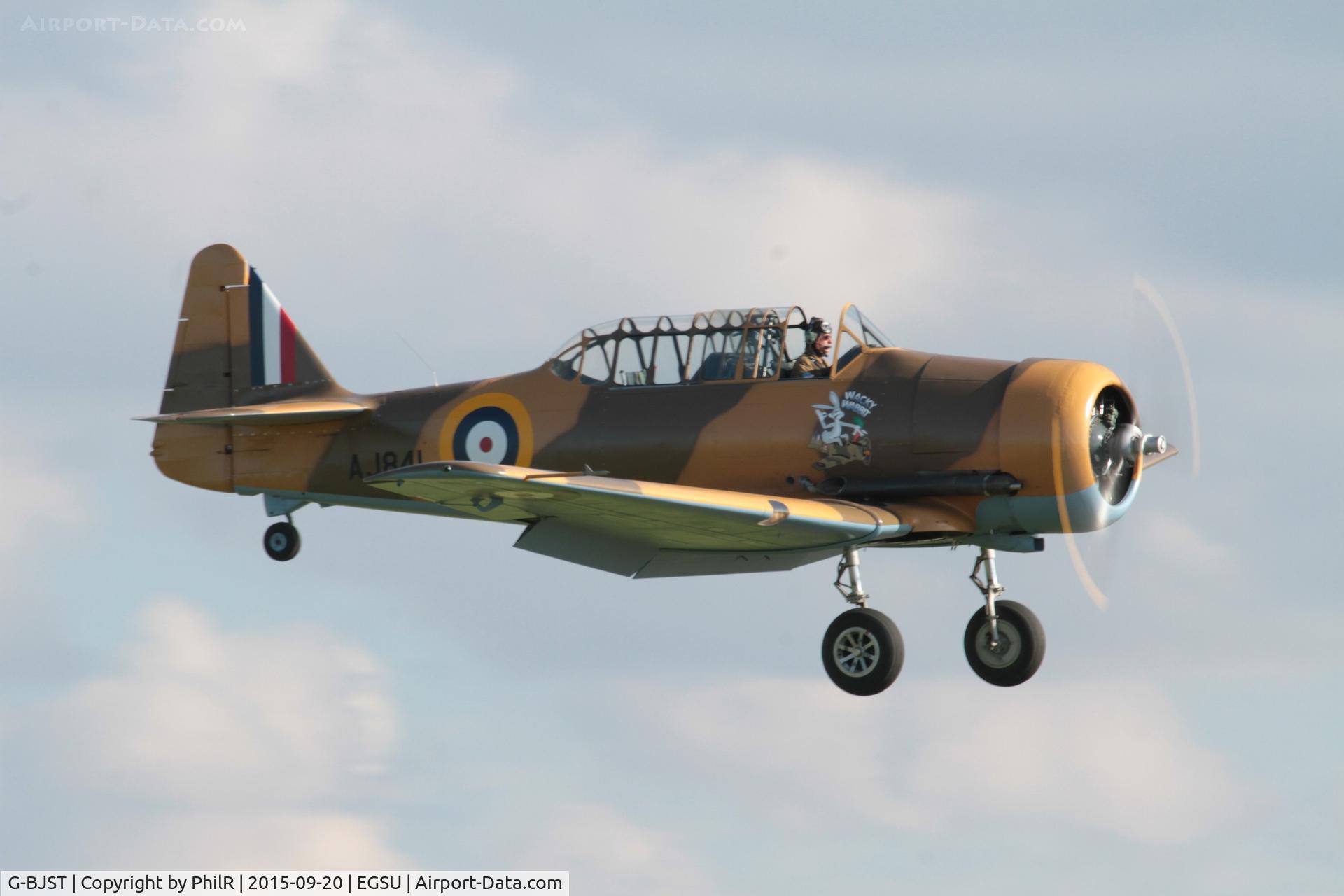 G-BJST, 1953 Canadian Car & Foundry T-6H Harvard Mk.4M C/N 14A-2429, AJ841 1953 CCF T-6 Harvard 4 RAF BoB 75th Anniversary Duxford