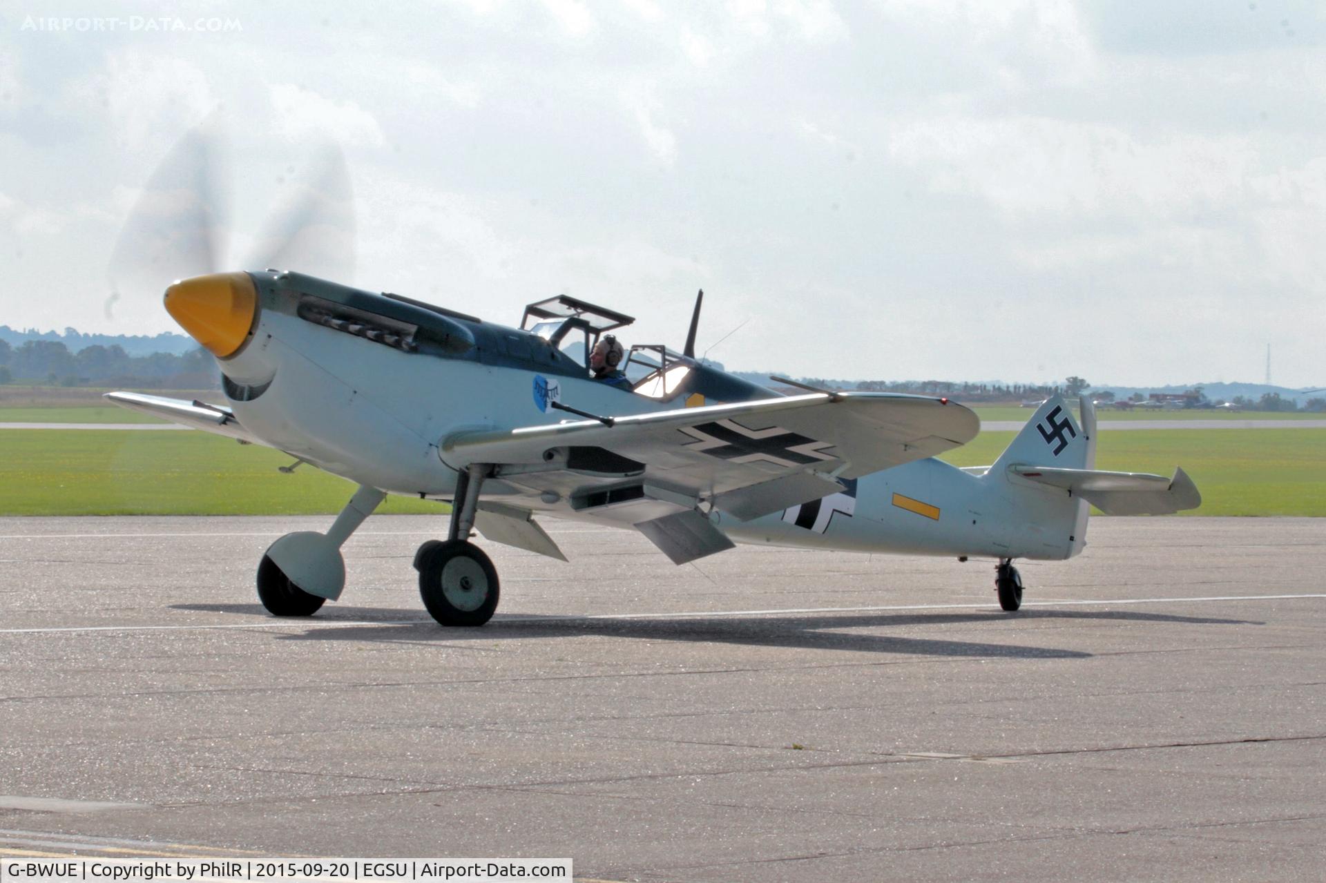 G-BWUE, 1949 Hispano HA-1112-M1L Buchon C/N 172, 1949 Hispano HA.1112MIL Buchon Luftwaffe BoB 75th Anniversary Duxford