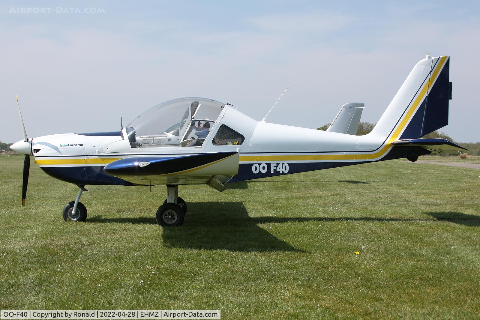 OO-F40, Evektor EV-97 Eurostar C/N 2004.2217, at ehmz
