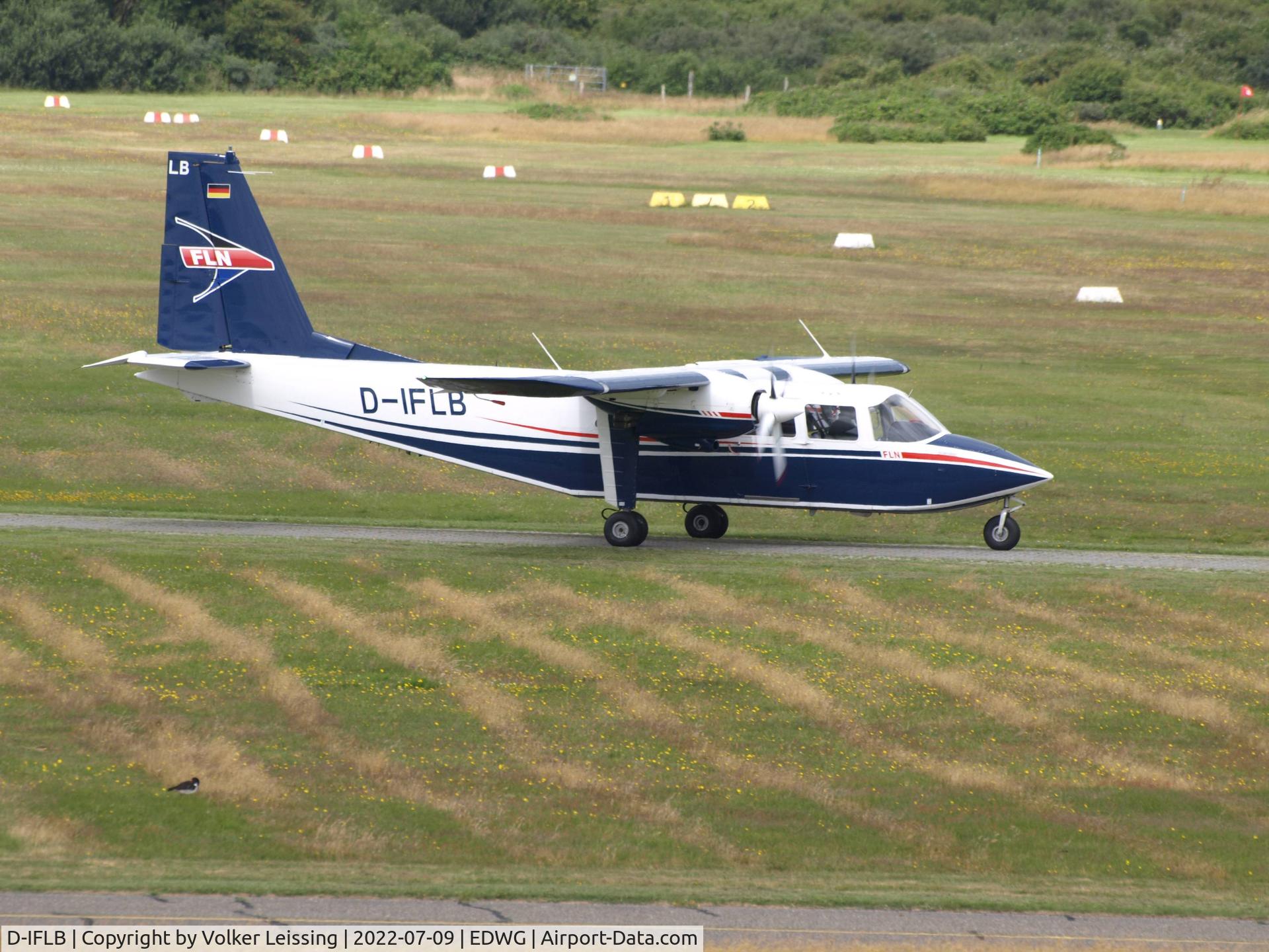 D-IFLB, 2016 Britten-Norman BN-2B-20 Islander C/N 2313, Taxi to Runway