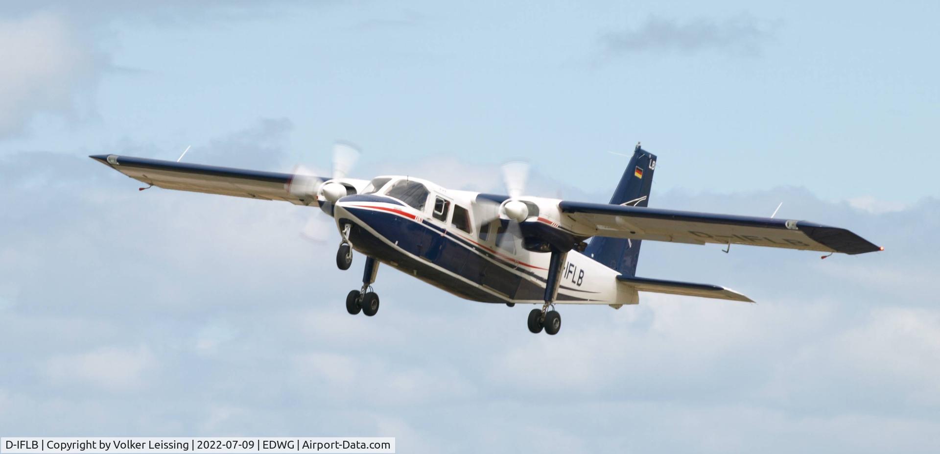 D-IFLB, 2016 Britten-Norman BN-2B-20 Islander C/N 2313, Take off RWY27