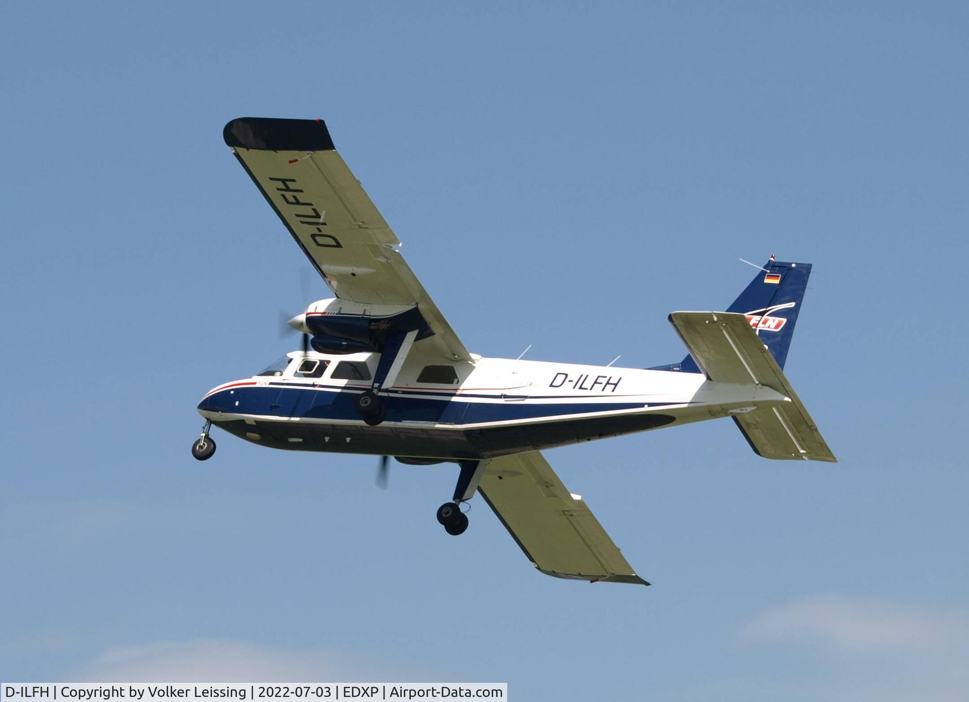 D-ILFH, 1989 Britten-Norman BN-2B-26 Islander C/N 2212, Take off RWY10