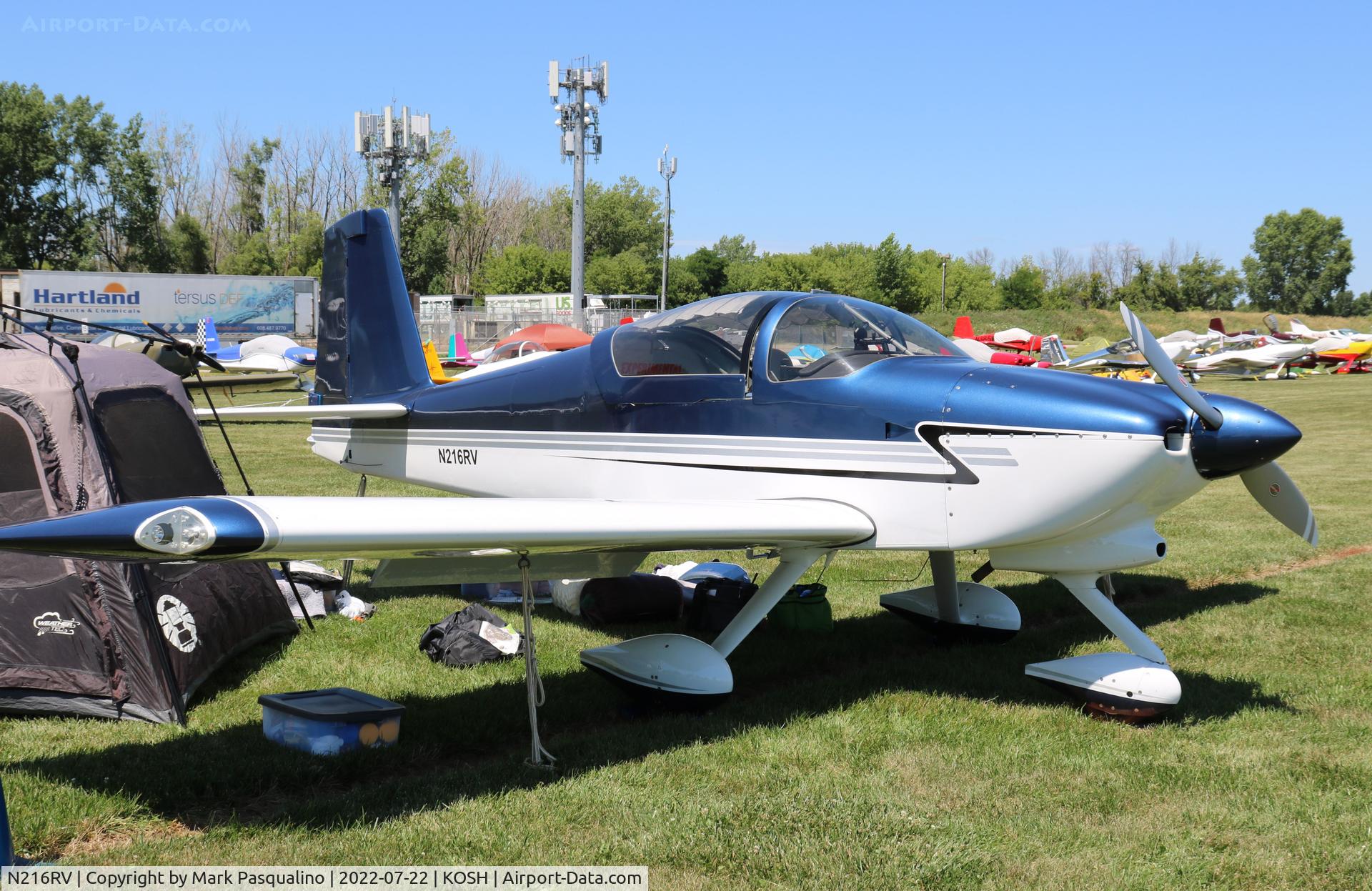 N216RV, Vans RV-7A C/N 71415, Vans RV-7A