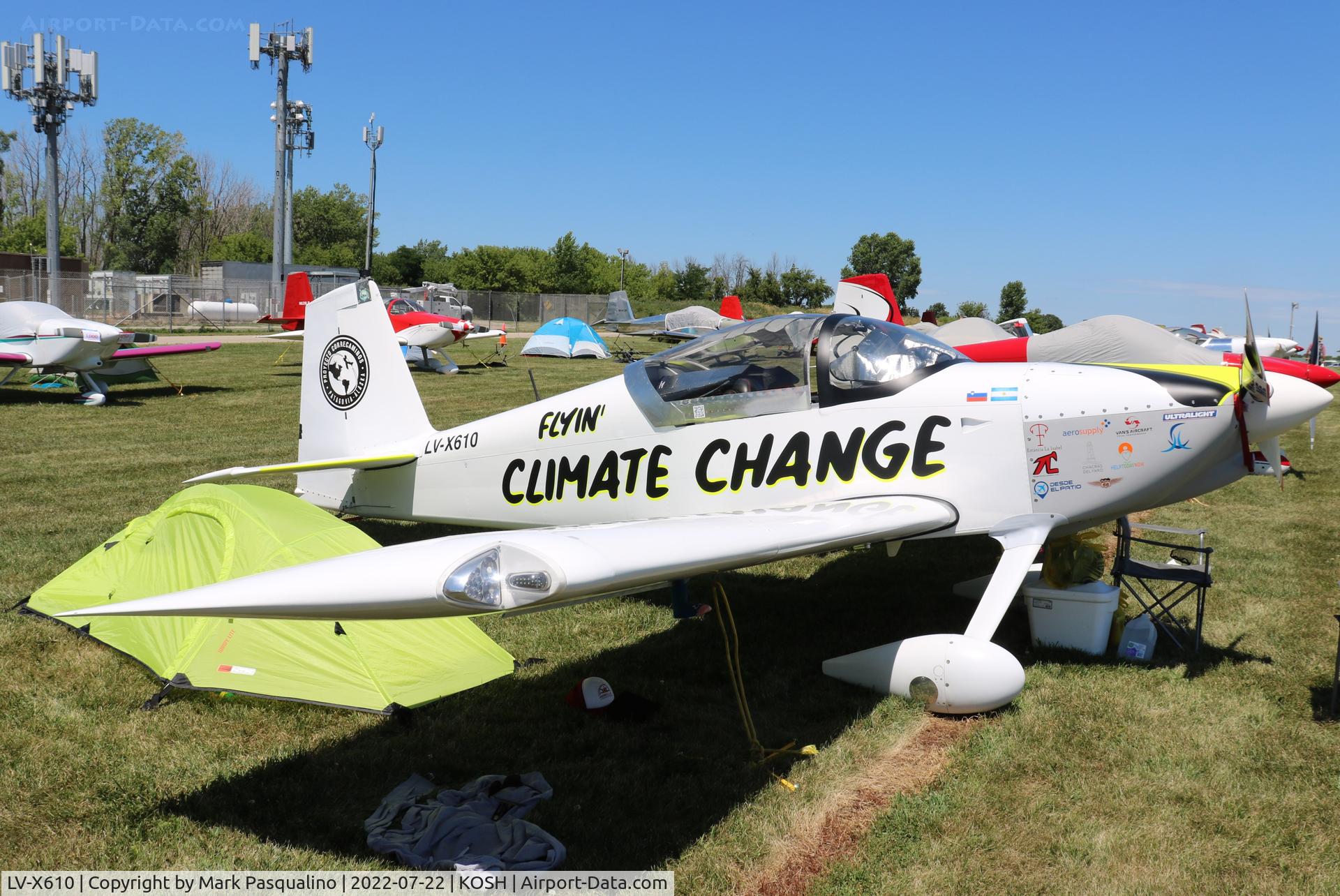 LV-X610, Van's RV-7 C/N 72656, Vans RV-7