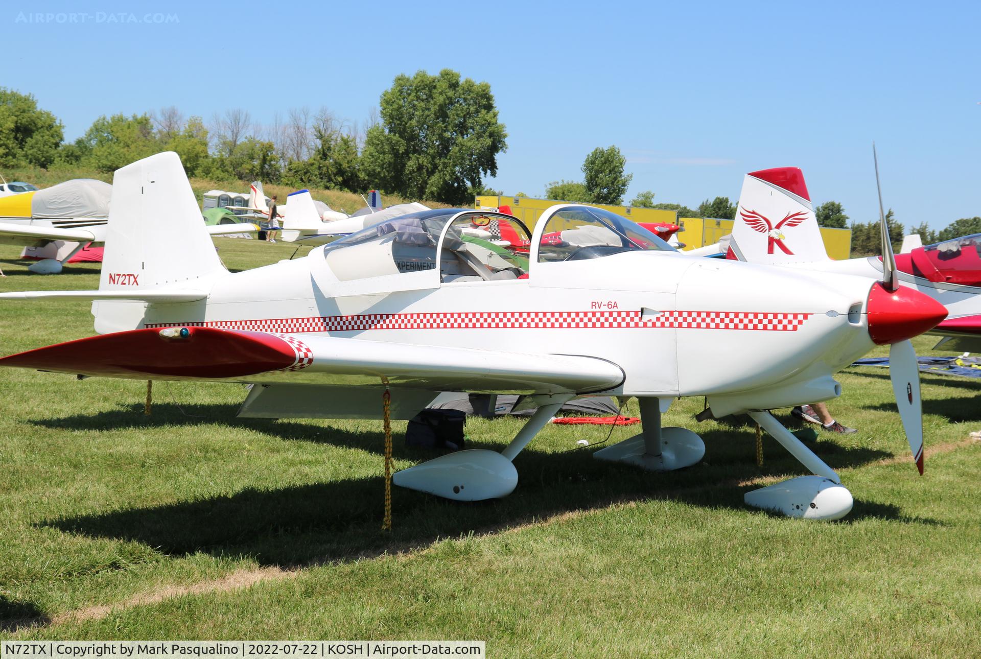N72TX, Vans RV-6A C/N 21177, Vans RV-6A