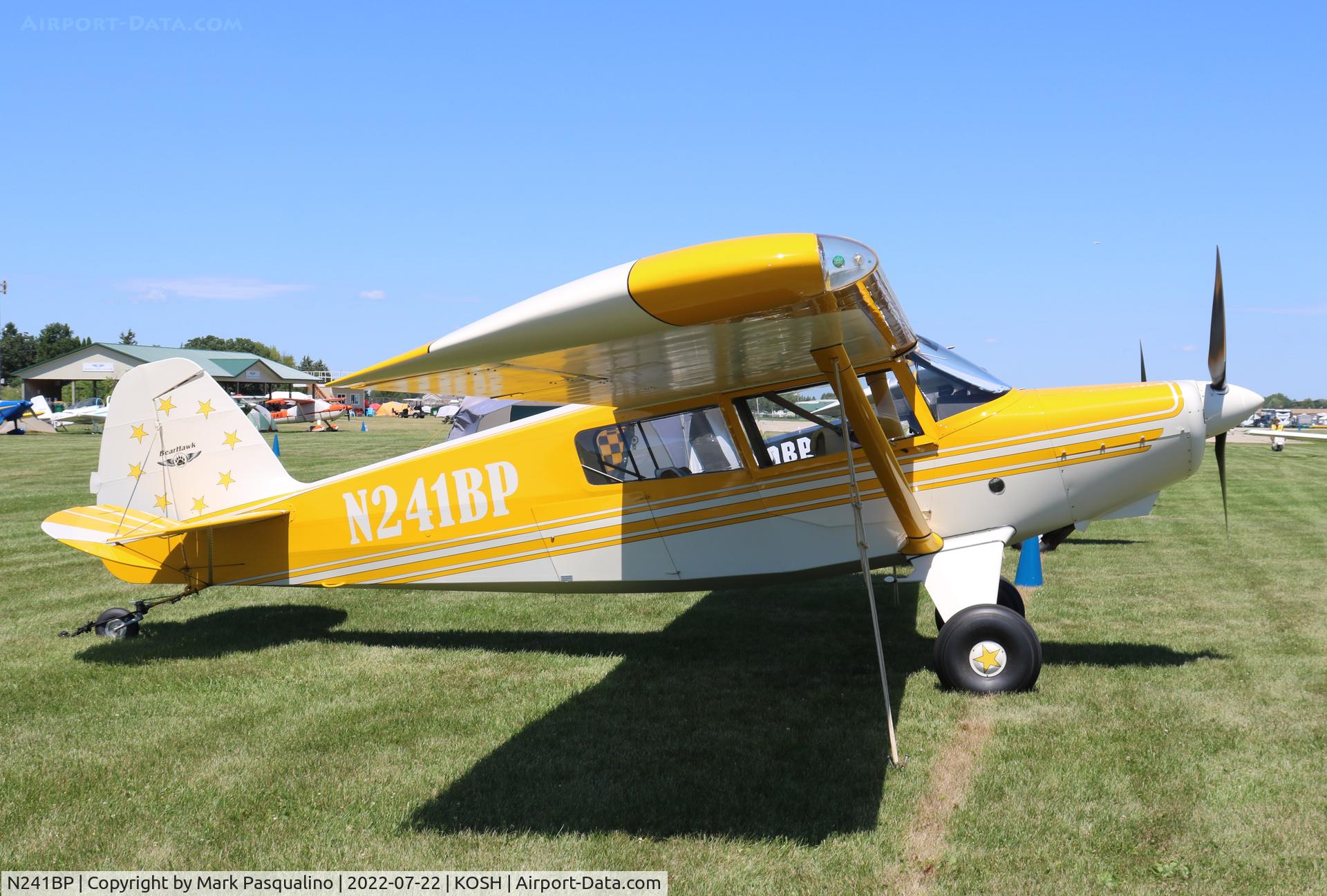 N241BP, 2017 Bearhawk Patrol C/N P241, Bearhawk Patrol