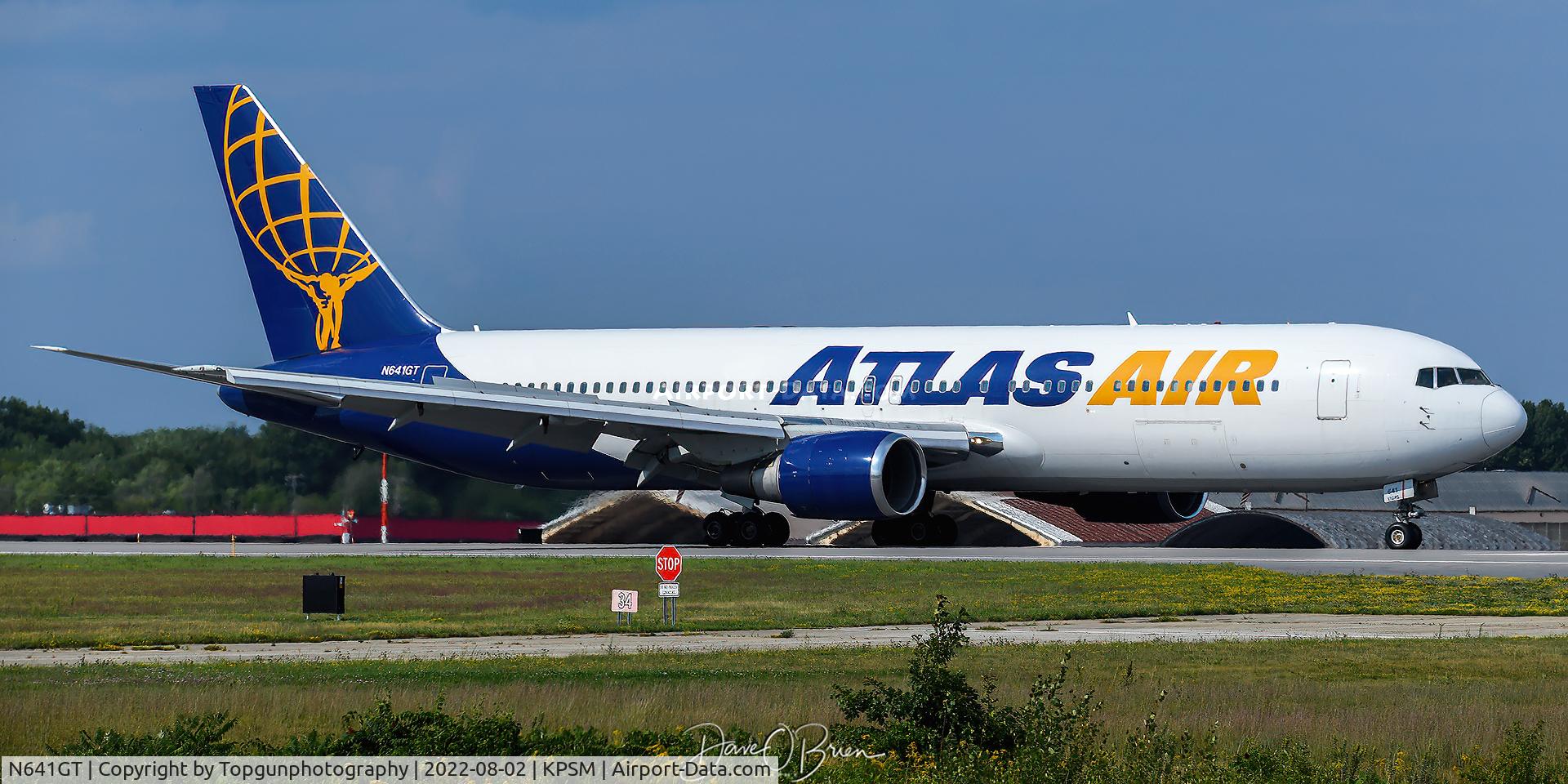 N641GT, 1991 Boeing 767-300/ER C/N 25132, GIANT8894 stops in for a fuel stop.