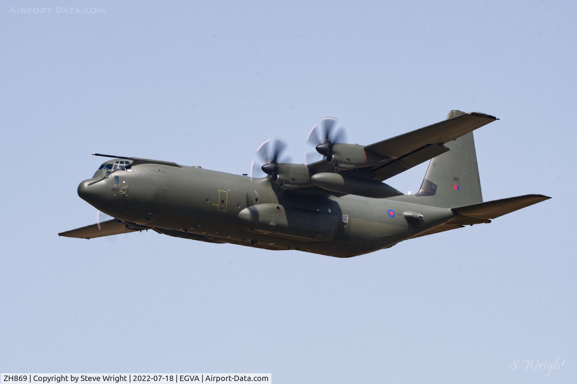 ZH869, 1997 Lockheed Martin C-130J-30 Hercules C.4 C/N 382-5444, Royal International Air Tattoo 2022 RAF Fairford England
