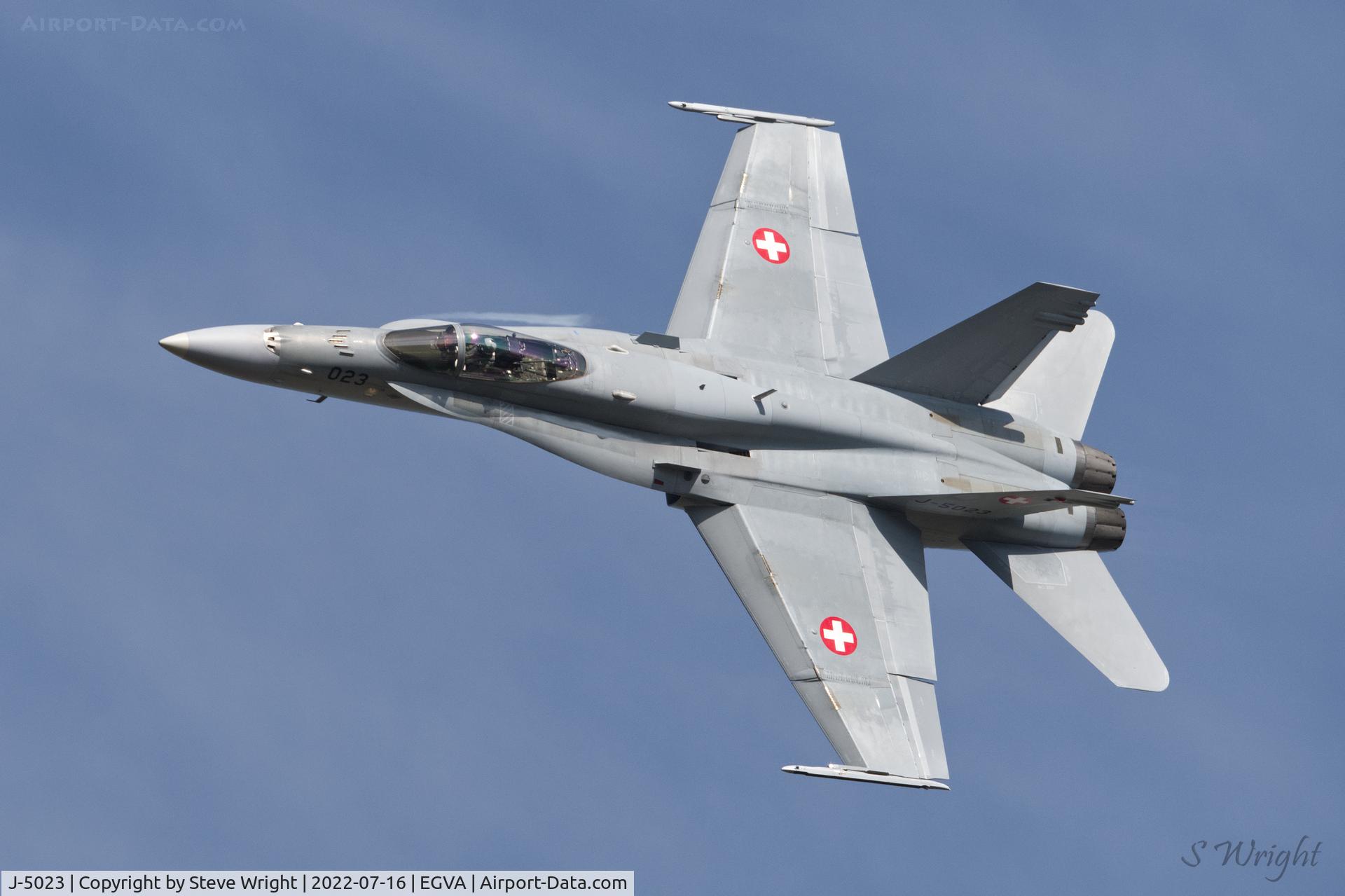 J-5023, McDonnell Douglas F/A-18C Hornet C/N 1372/SFC023, Royal International Air Tattoo 2022 RAF Fairford England