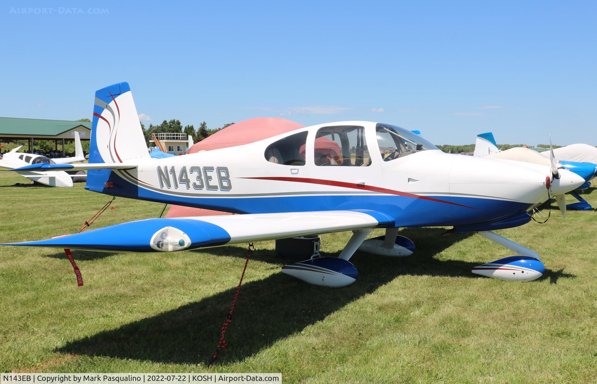 N143EB, 2007 Vans RV-10 C/N 40307, Vans RV-10