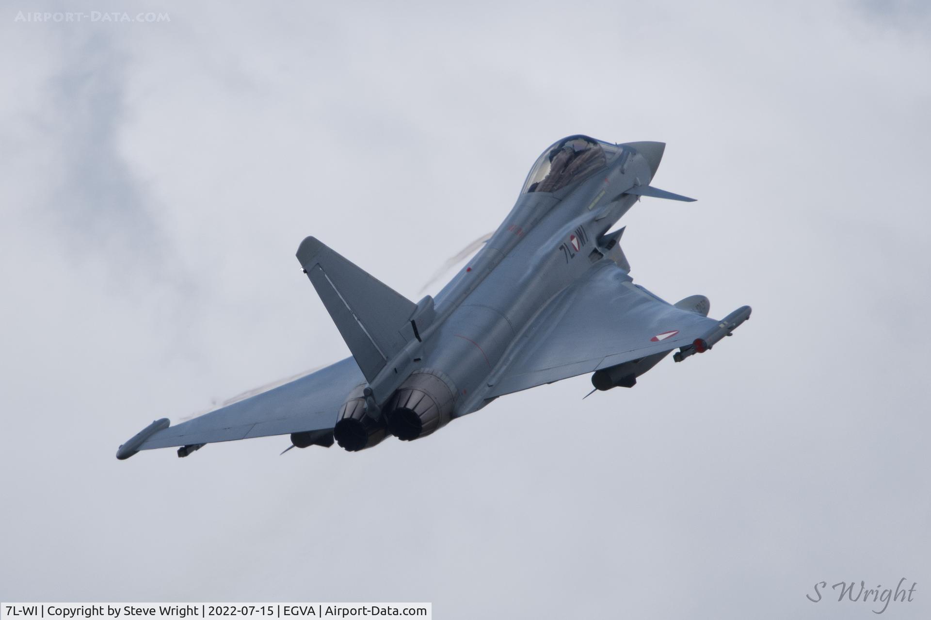 7L-WI, Eurofighter EF-2000 Typhoon S C/N GS028, Royal International Air Tattoo 2022 RAF Fairford England
