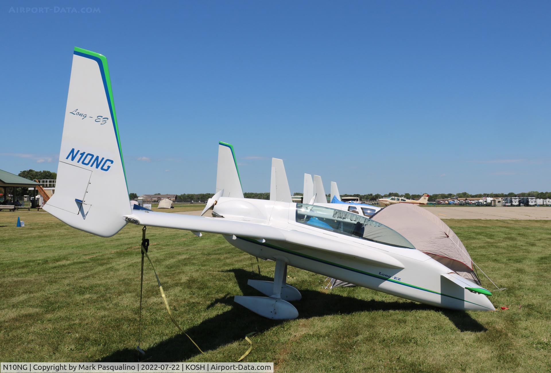 N10NG, 1985 Rutan Long-EZ C/N 434, Rutan Long-EZ