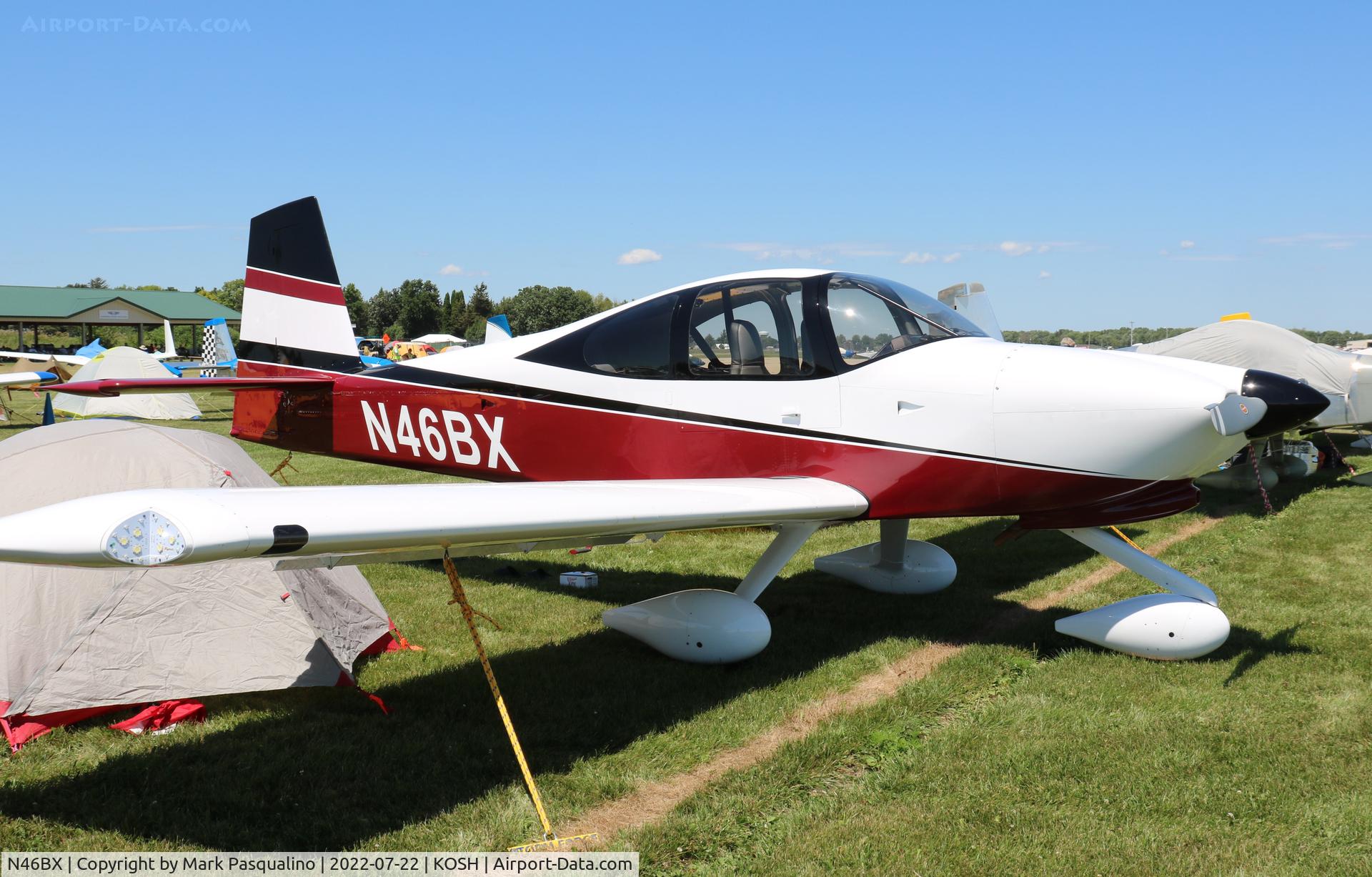 N46BX, Vans RV-10 C/N 40282, Vans RV-10