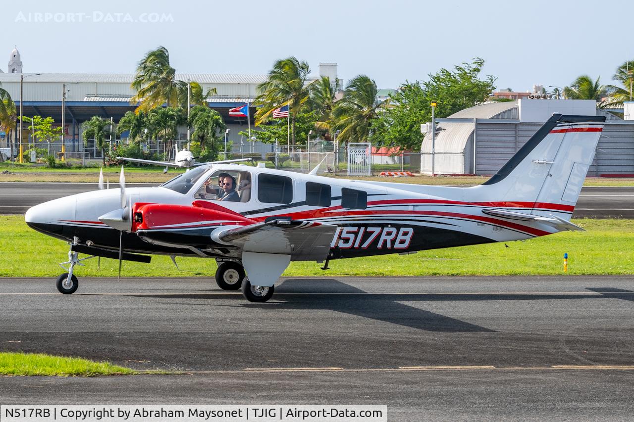 N517RB, Beech G58 Baron C/N TH-2513, New on data base