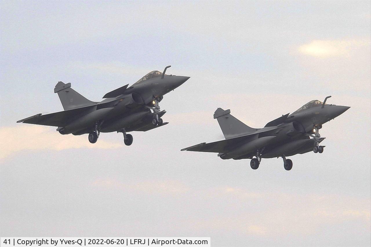 41, Dassault Rafale M C/N 41, Dassault Rafale M, On final rwy 07, Landivisiau naval air base (LFRJ) Ocean Hit 22