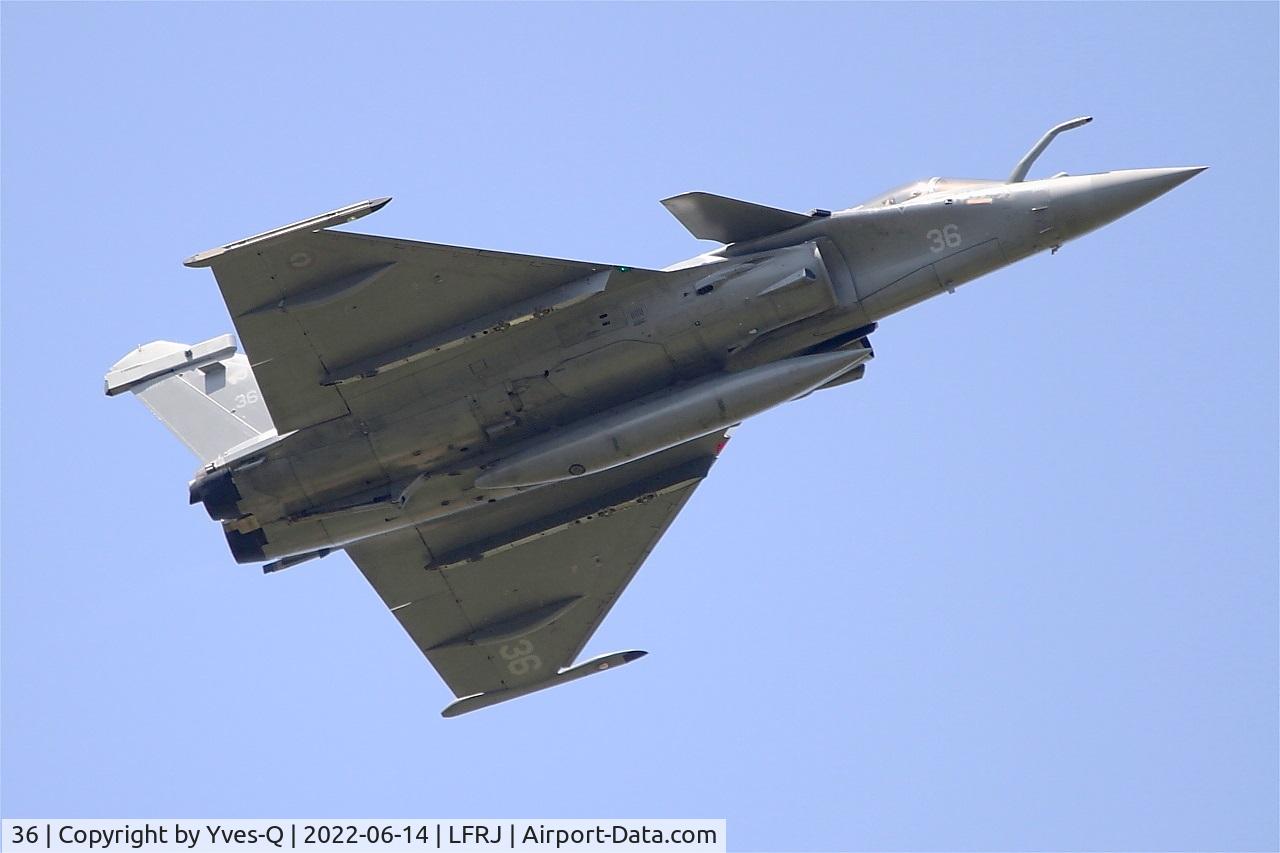 36, Dassault Rafale M C/N 36, Dassault Rafale M, Climbing from rwy 25, Landivisiau naval air base (LFRJ) Ocean Hit 22