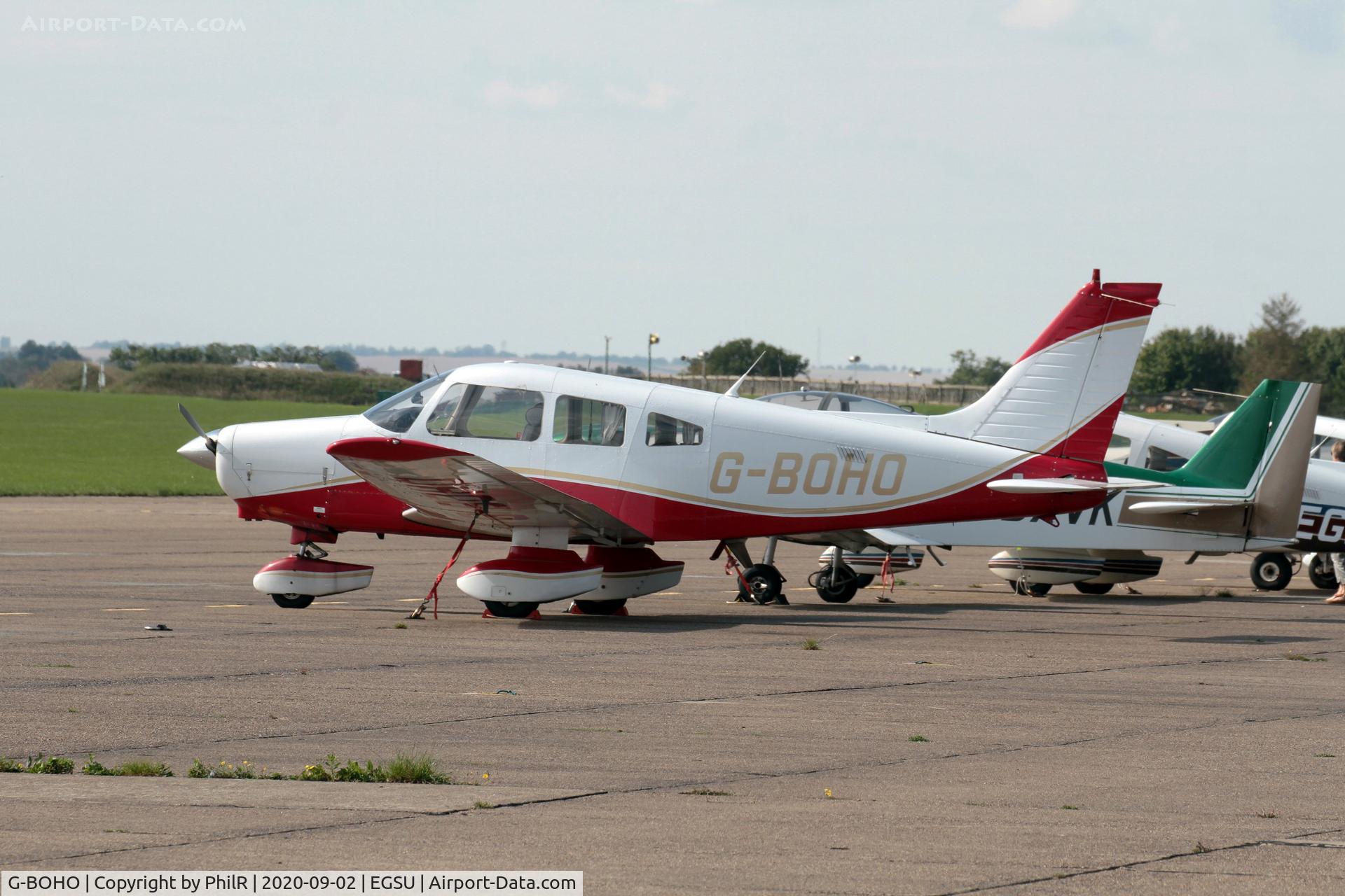 G-BOHO, 1980 Piper PA-28-161 Cherokee Warrior II C/N 28-8016196, G-BOHO 1980 Piper PA-28 Cherokee Warrior ll Duxford