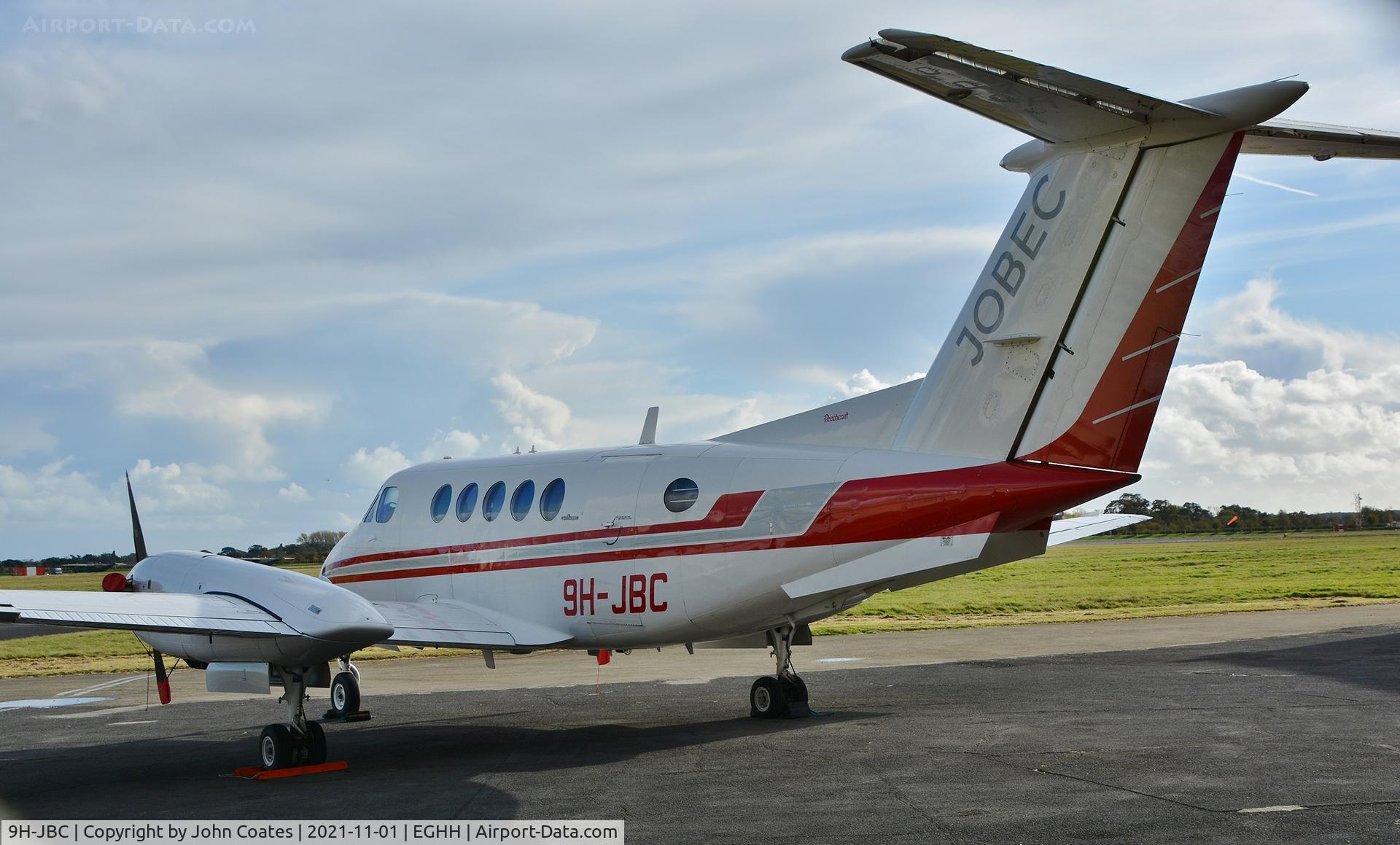 9H-JBC, 1977 Beech 200 Super King Air C/N BB-194, Parked at BAS