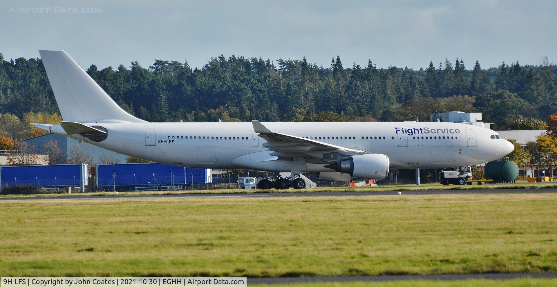 9H-LFS, 2007 Airbus A330-203 C/N 871, Parked at Cargo Apron