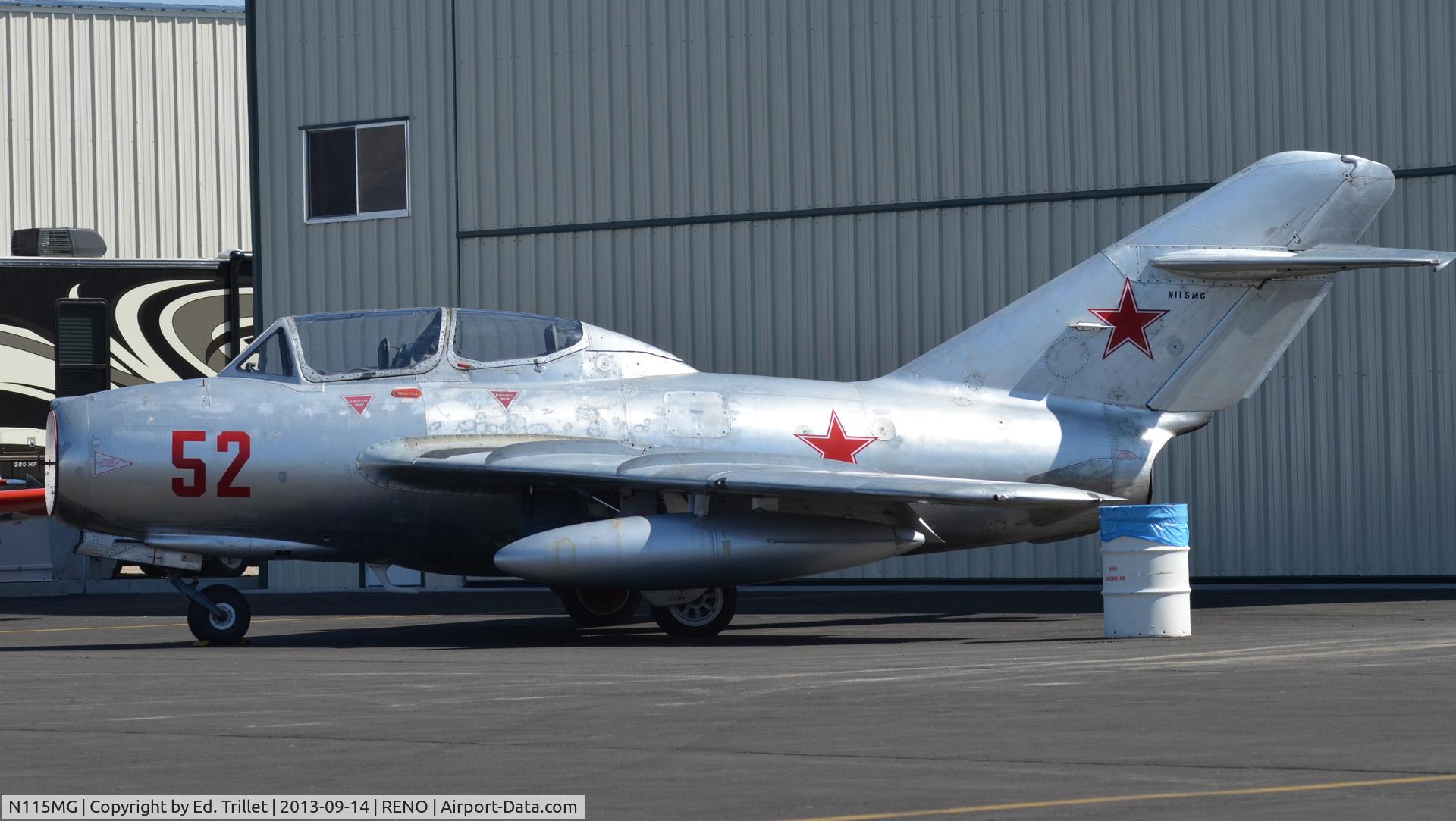 N115MG, 1956 Mikoyan-Gurevich MIG 15UTI C/N 622028, Reno NV