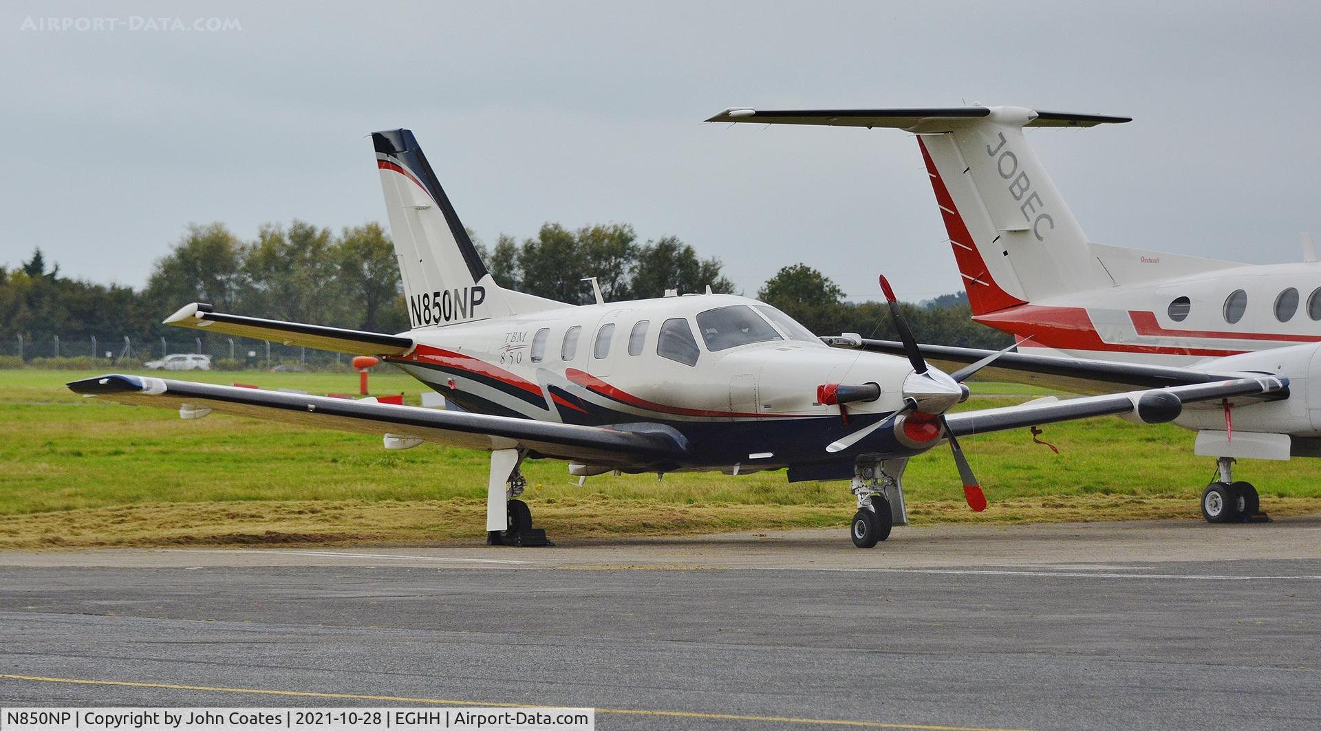 N850NP, 2007 Socata TBM-850 C/N 431, Parked at BAS