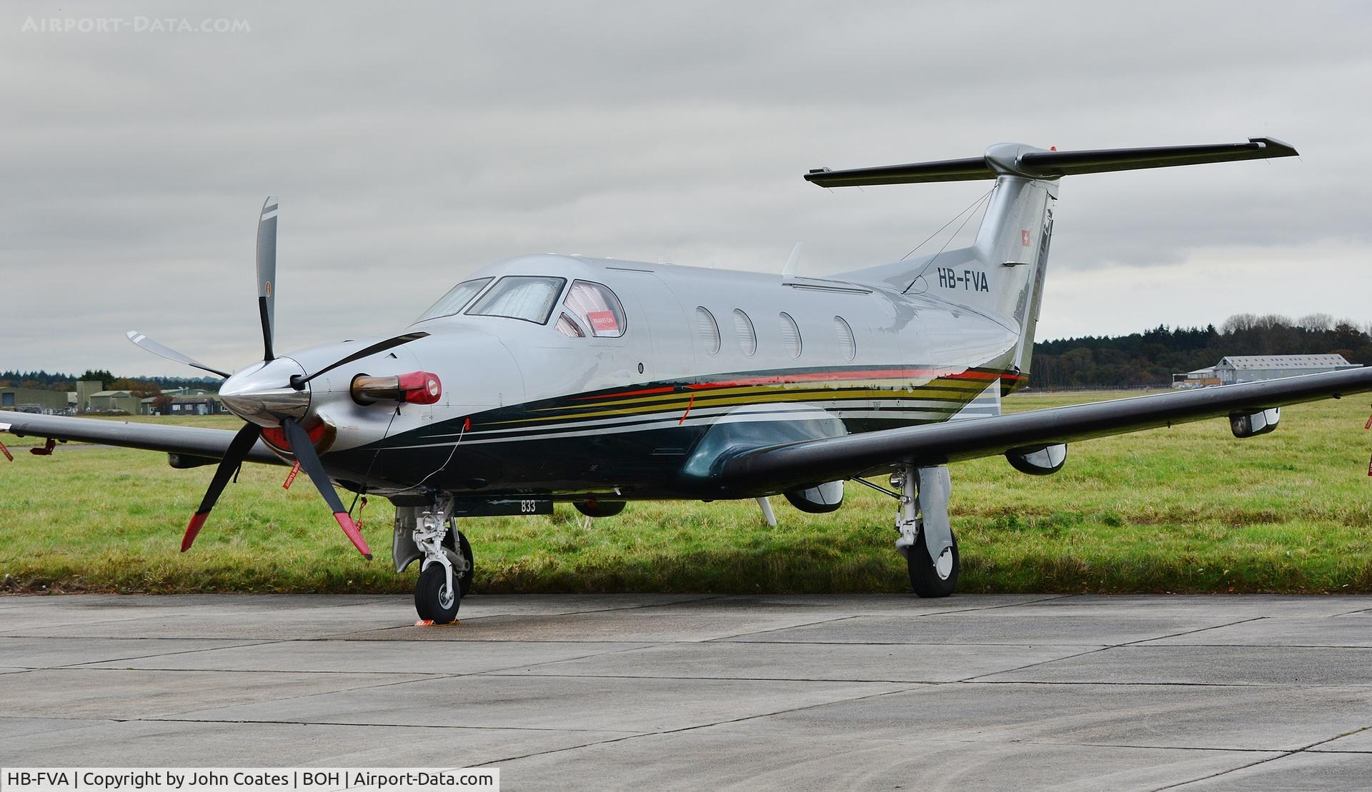 HB-FVA, 2007 Pilatus PC-12/47 C/N 833, Parked at BAS