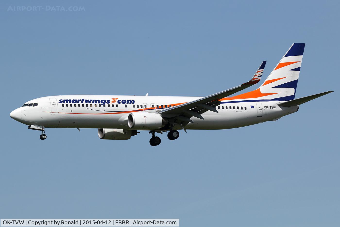 OK-TVW, 2004 Boeing 737-86Q C/N 30295, at bru