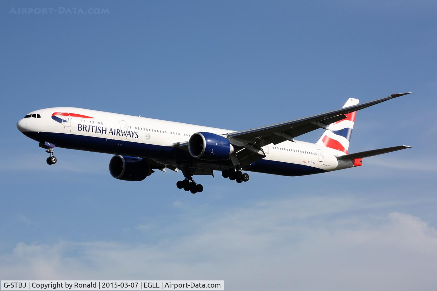 G-STBJ, 2014 Boeing 777-336/ER C/N 43703, at lhr