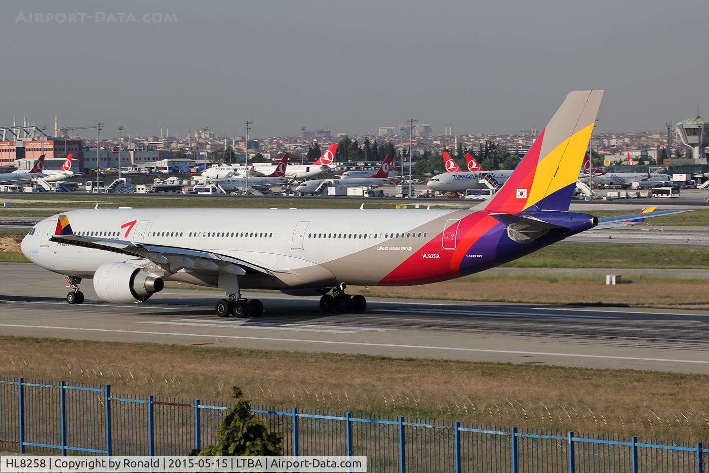 HL8258, 2012 Airbus A330-323X C/N 1326, at ist
