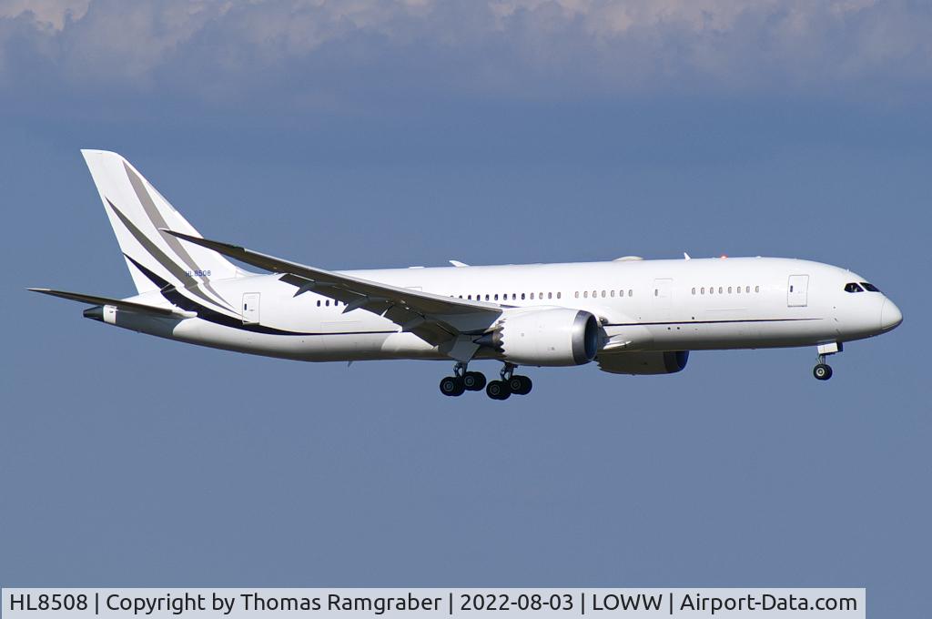 HL8508, 2010 Boeing 787-8 Dreamliner C/N 41987, private (Korean Air) Boeing 787-8 BBJ Dreamliner