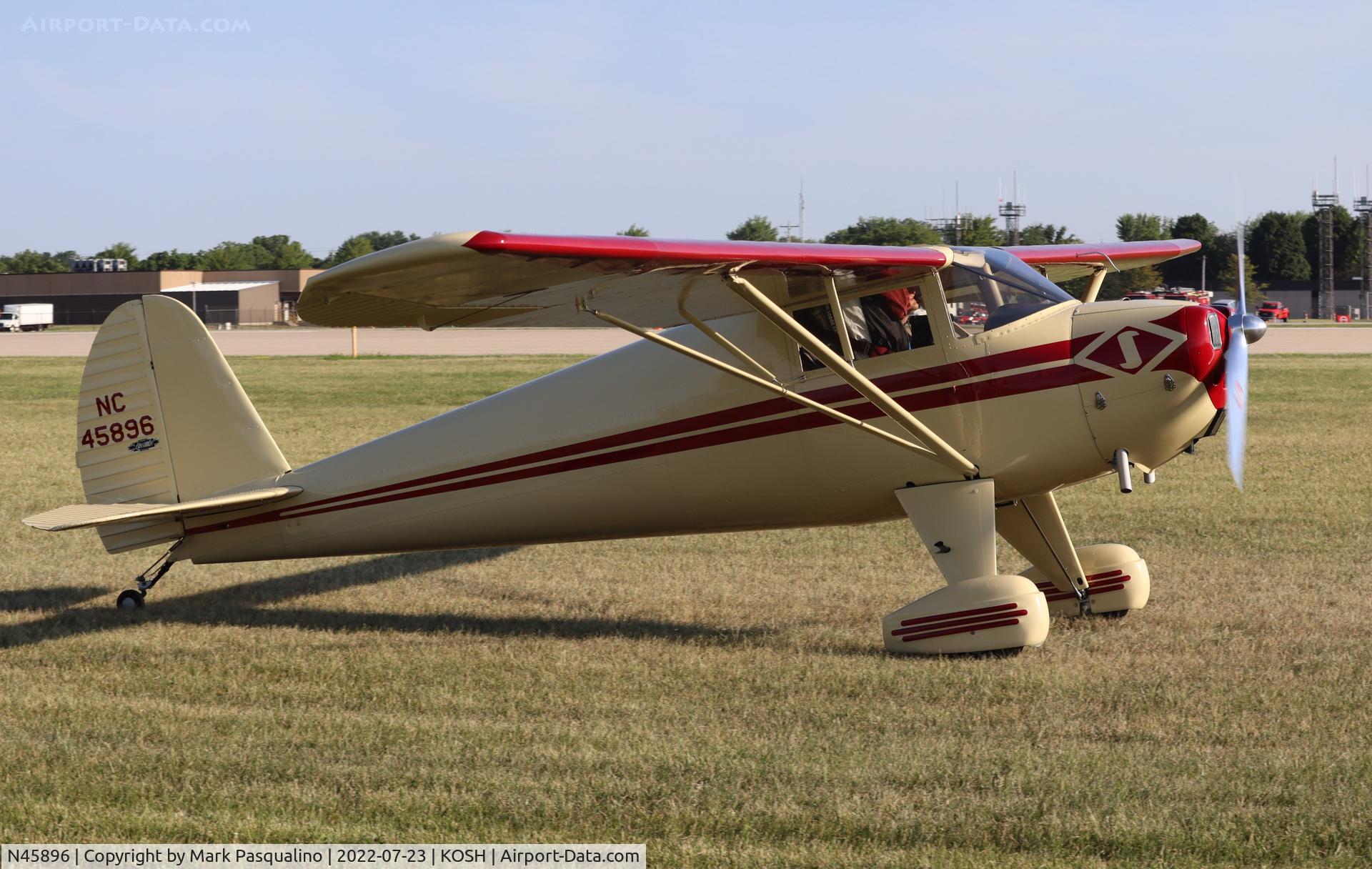 N45896, 1946 Luscombe 8A C/N 2423, Luscombe 8A