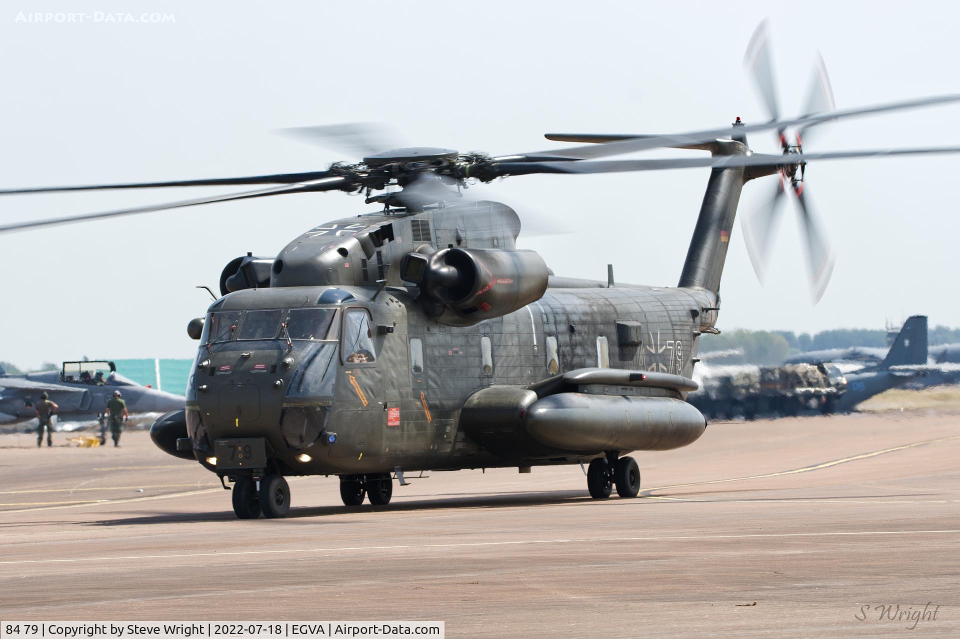 84 79, Sikorsky (VFW-Fokker) CH-53GS C/N V65-077, Royal International Air Tattoo 2022 RAF Fairford England