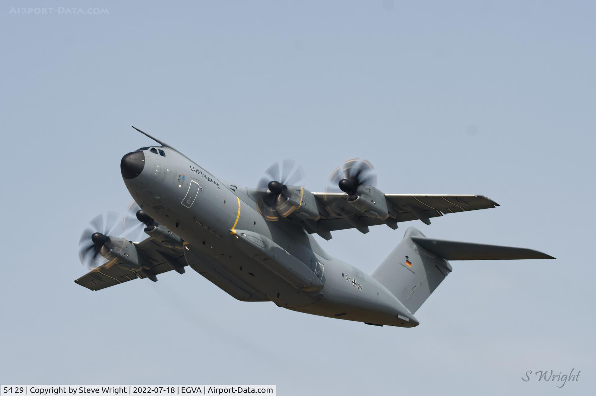 54 29, 2019 Airbus A400M-180 Atlas C/N 090, Royal International Air Tattoo 2022 RAF Fairford England