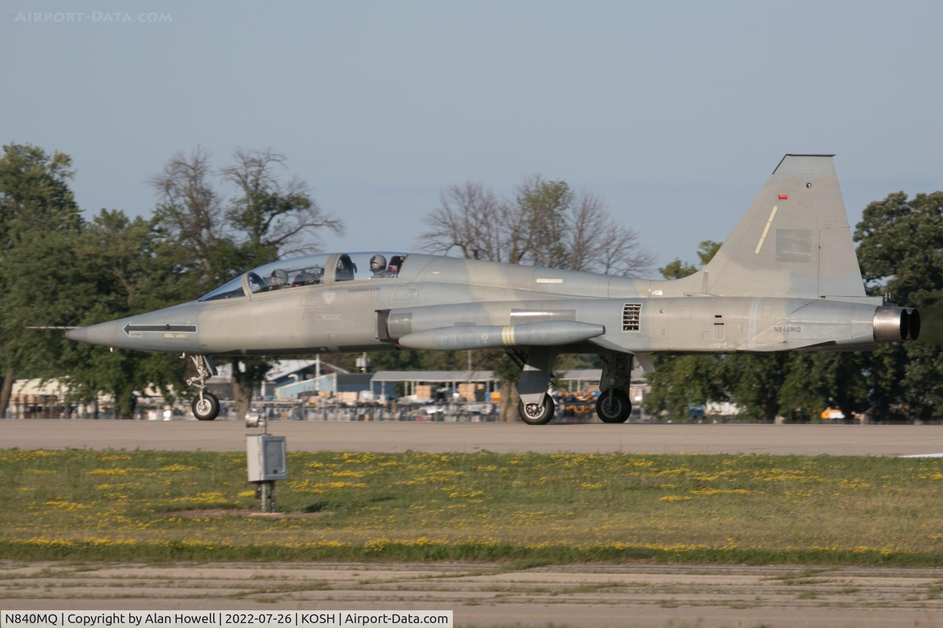 N840MQ, Canadair CF-5D C/N 2040, At AirVenture 2022