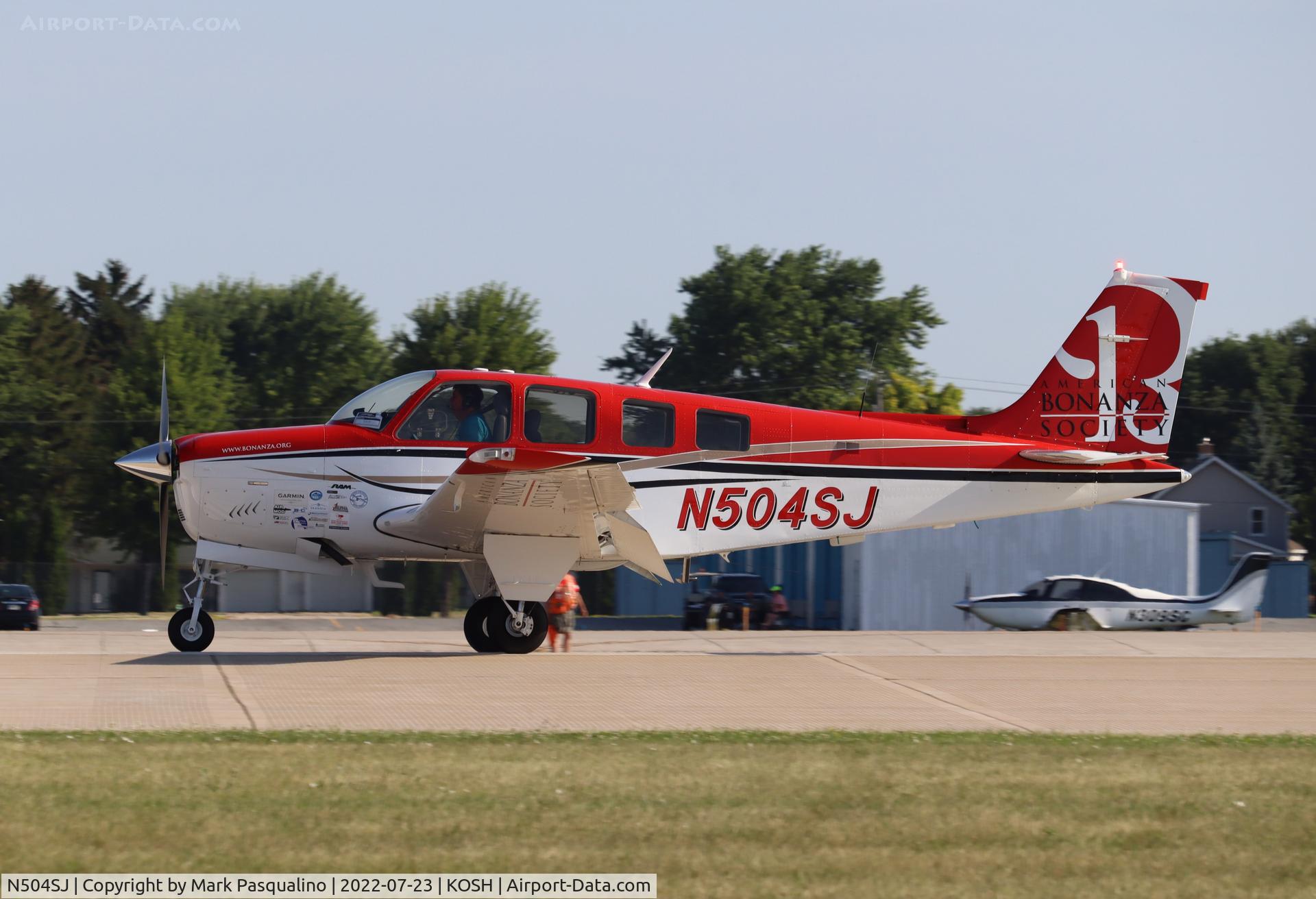 N504SJ, 1981 Beech A36 Bonanza 36 C/N E-1849, Beech A36