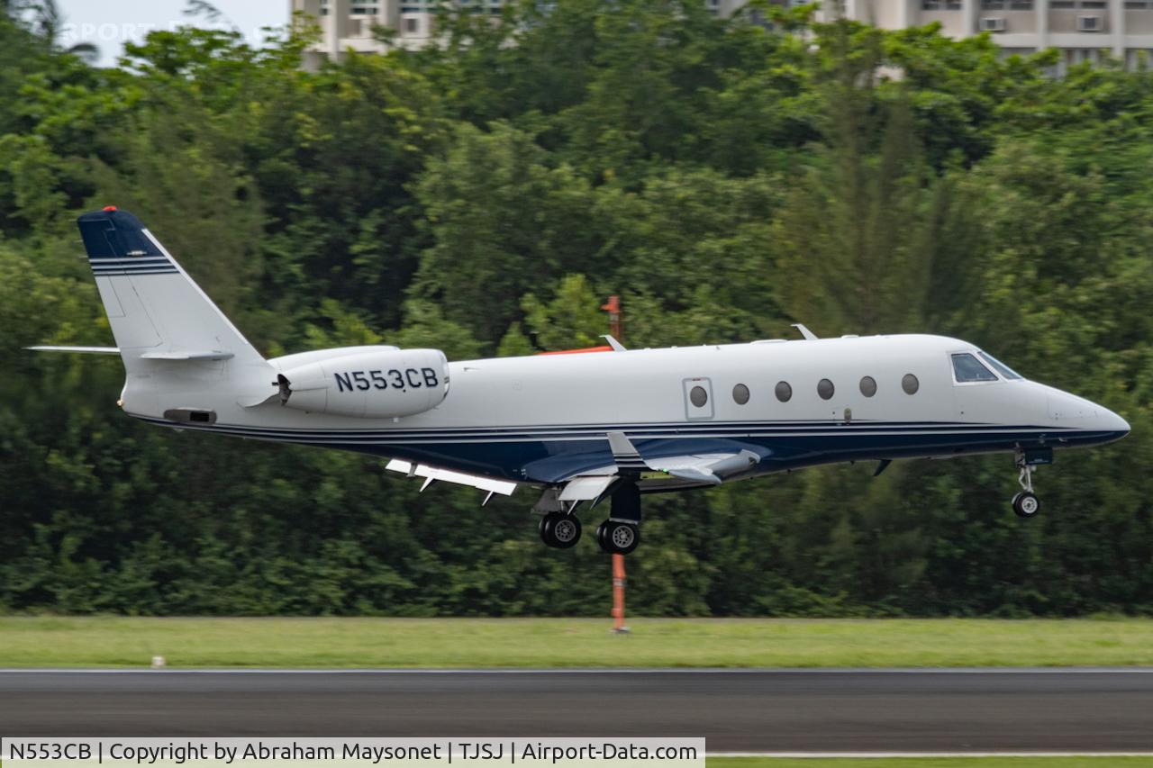 N553CB, 2005 Israel Aircraft Industries Gulfstream G150 C/N 244, New on data base
