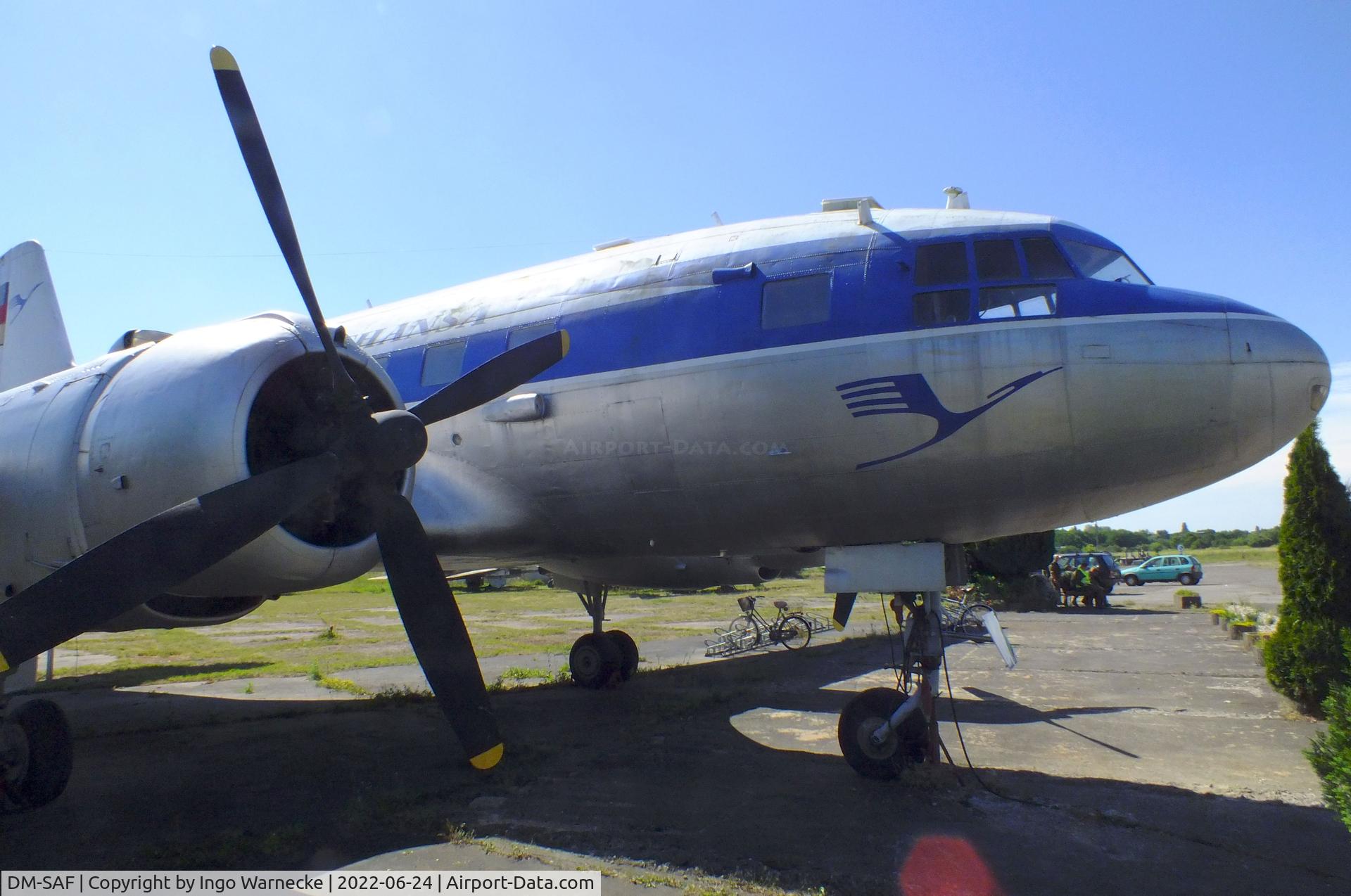 DM-SAF, 1957 Ilyushin (VEB) Il-14P C/N 14803016, Ilyushin (VEB) Il-14P CRATE at the Technikmuseum Hugo Junkers, Dessau