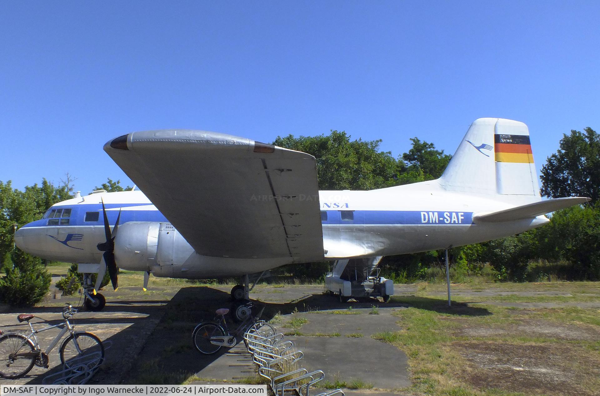 DM-SAF, 1957 Ilyushin (VEB) Il-14P C/N 14803016, Ilyushin (VEB) Il-14P CRATE at the Technikmuseum Hugo Junkers, Dessau