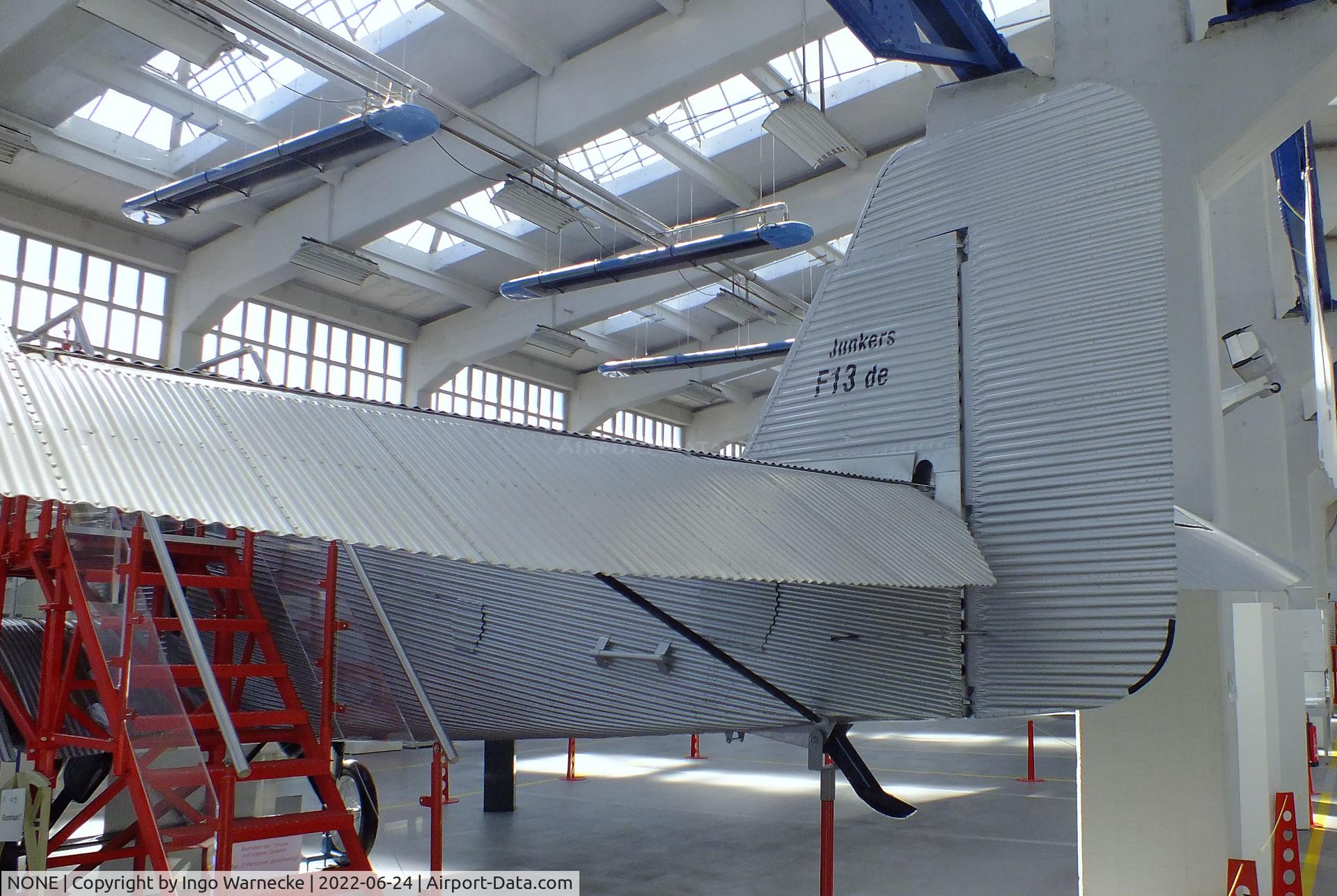NONE, 2011 Technikmuseum Hugo Junkers Junkers F 13 de replica C/N Not found-none, Junkers F 13 de replica (built by the Technikmuseum Hugo Junkers) at the Technikmuseum Hugo Junkers, Dessau