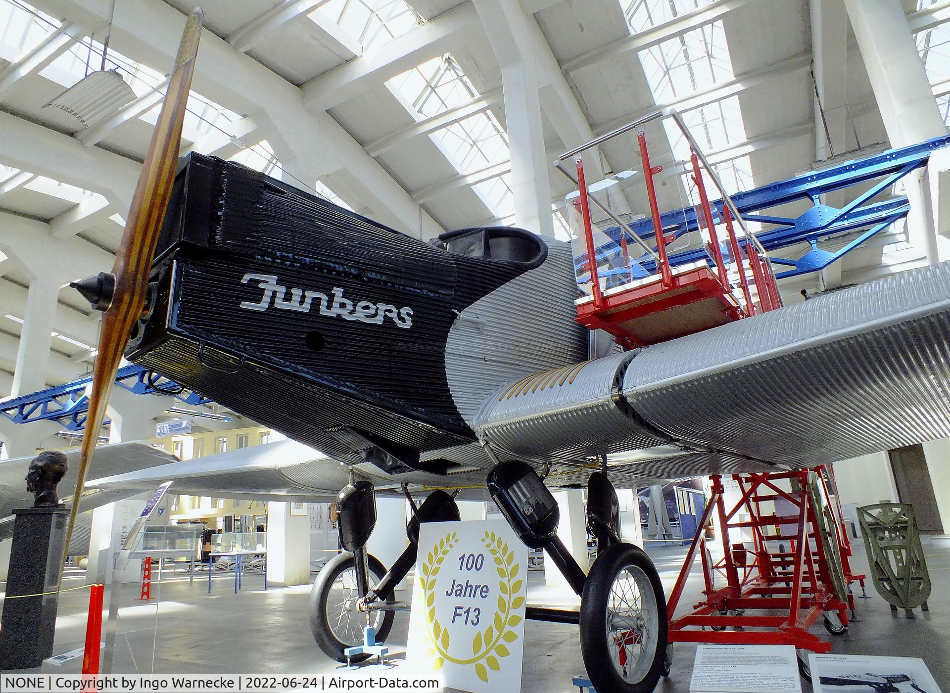 NONE, 2011 Technikmuseum Hugo Junkers Junkers F 13 de replica C/N Not found-none, Junkers F 13 de replica (built by the Technikmuseum Hugo Junkers) at the Technikmuseum Hugo Junkers, Dessau