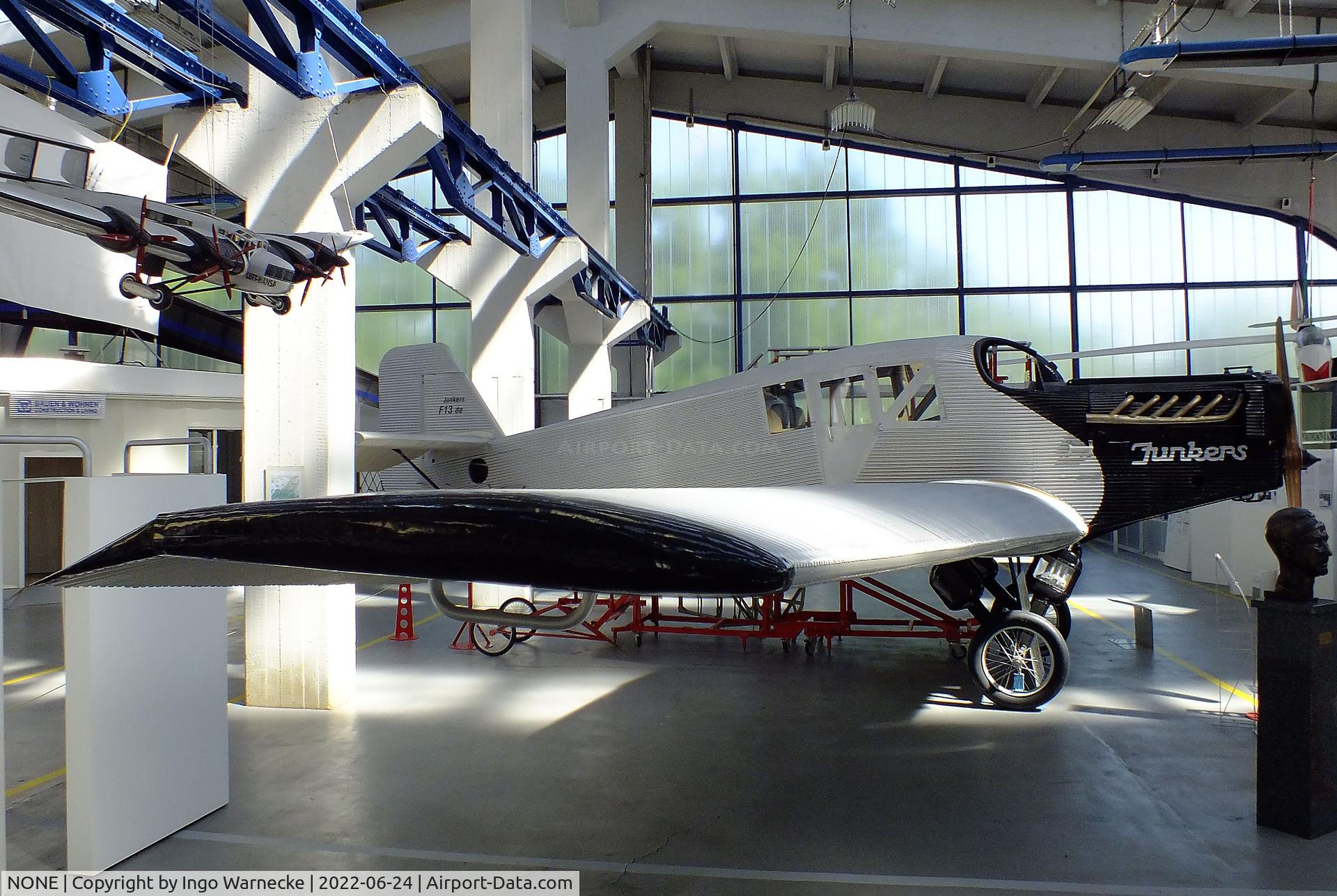 NONE, 2011 Technikmuseum Hugo Junkers Junkers F 13 de replica C/N Not found-none, Junkers F 13 de replica (built by the Technikmuseum Hugo Junkers) at the Technikmuseum Hugo Junkers, Dessau