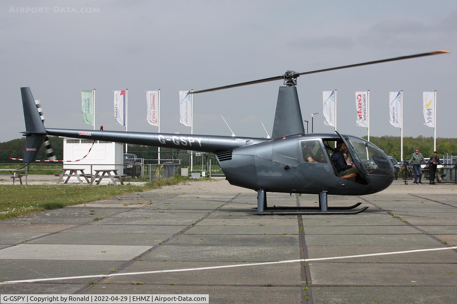 G-GSPY, 2005 Robinson R44 Raven II C/N 10772, at ehmz