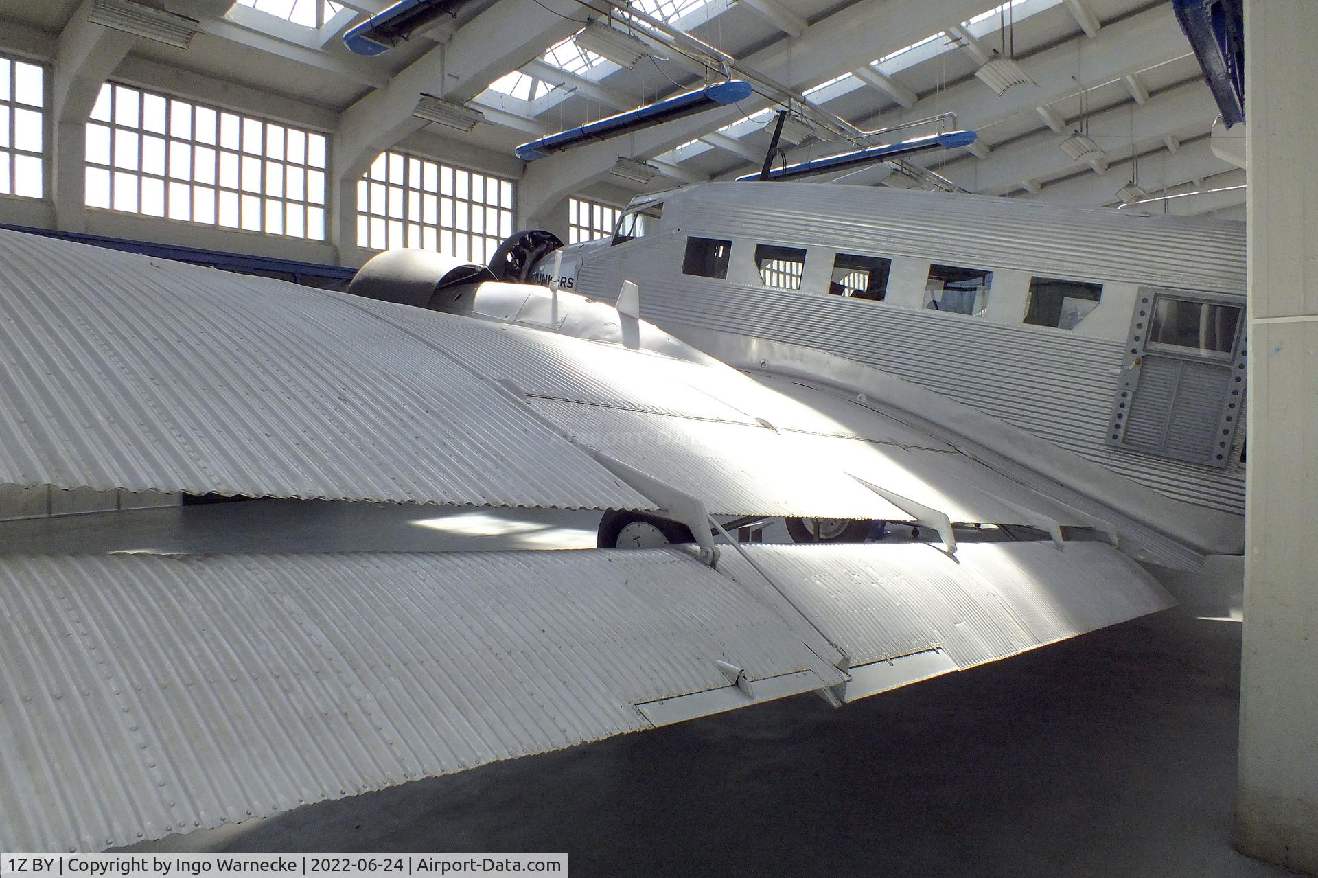 1Z BY, Junkers Ju-52/3m g4e C/N 6134 + 6791, Junkers Ju 52/3m g4E at the Technikmuseum Hugo Junkers, Dessau