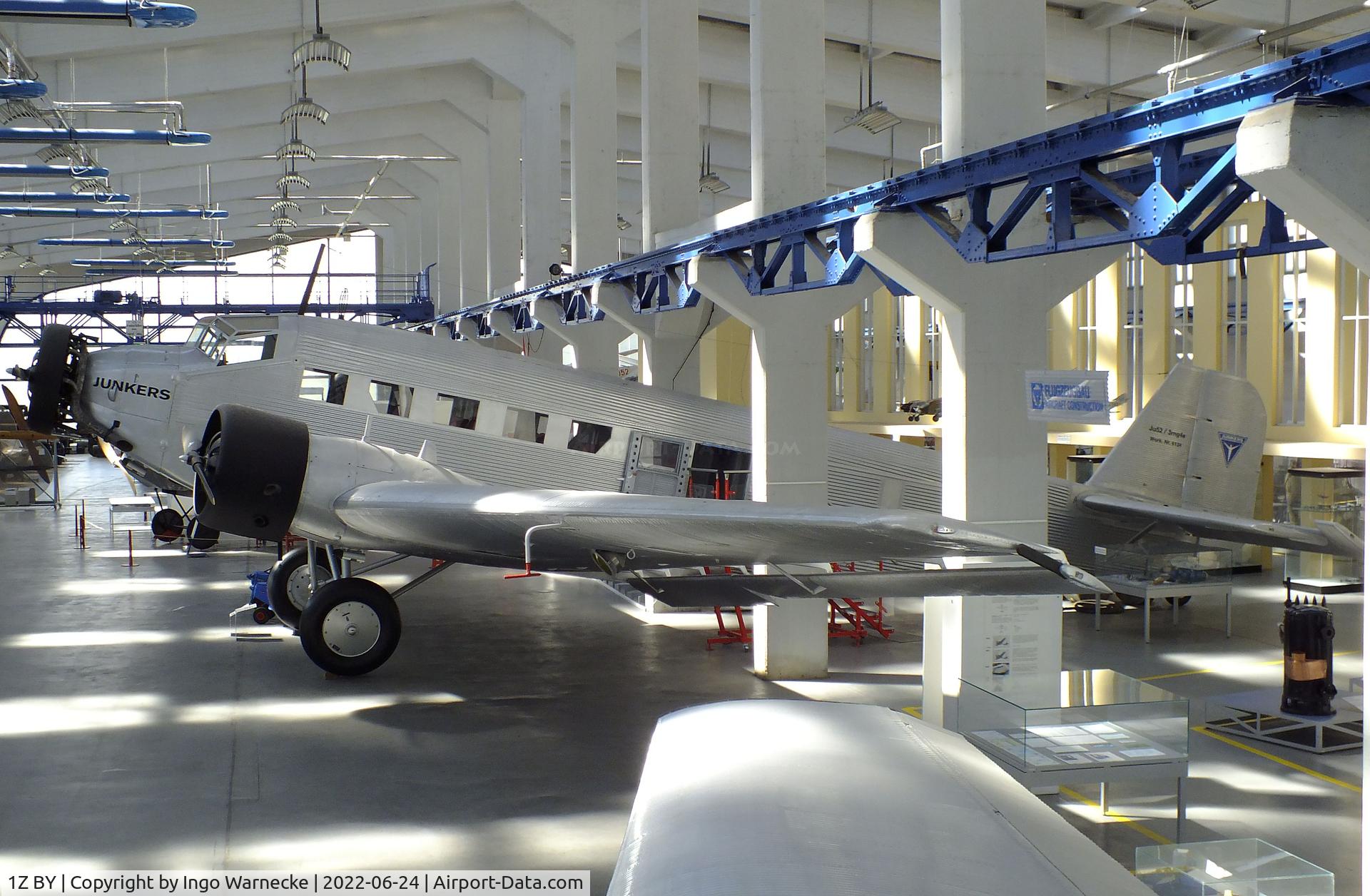 1Z BY, Junkers Ju-52/3m g4e C/N 6134 + 6791, Junkers Ju 52/3m g4E at the Technikmuseum Hugo Junkers, Dessau